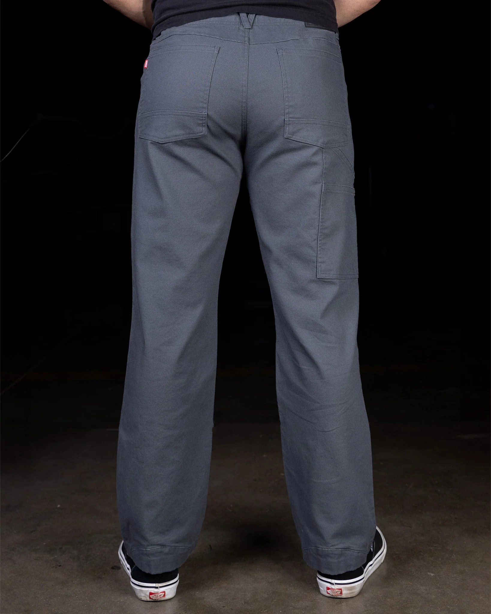 Canvas Work Pants - Gray - Image 3