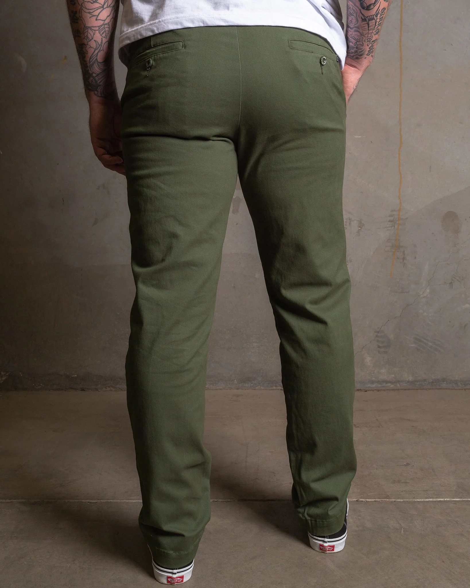 Chino Pants - O.D. Green - Image 7