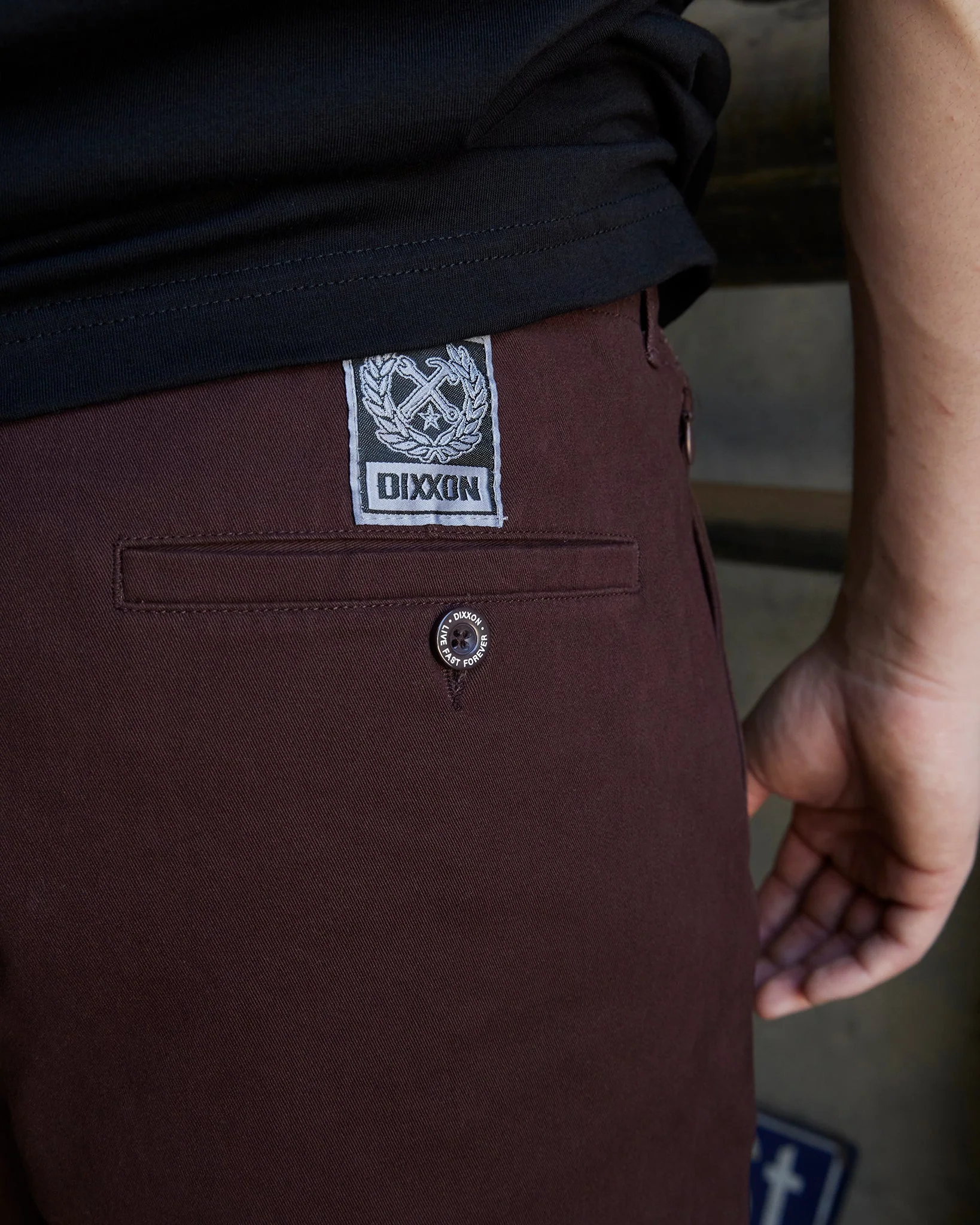 Chino Shorts - Brown - Image 5