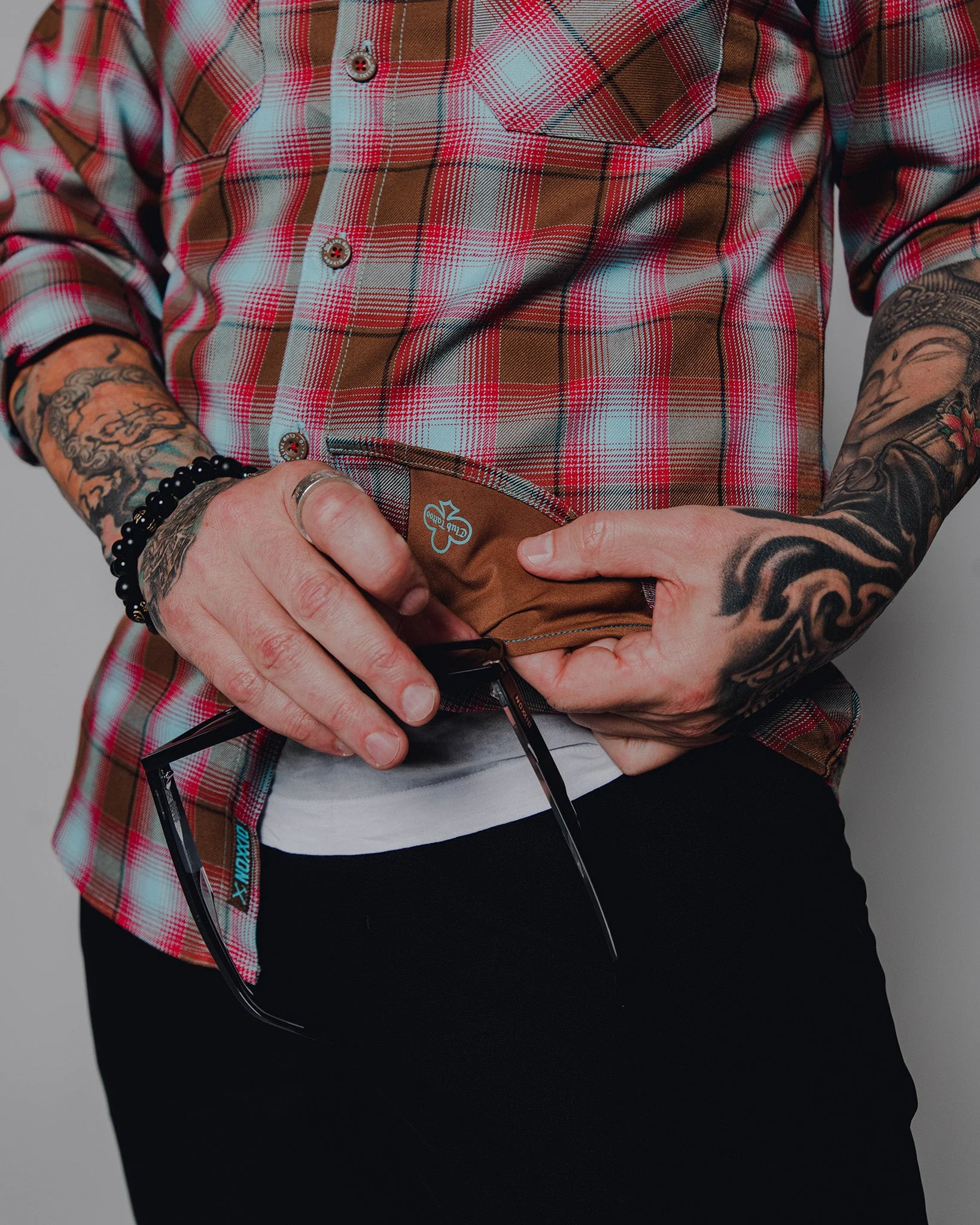 Club Tattoo Snake & Eagle Flannel - Image 7