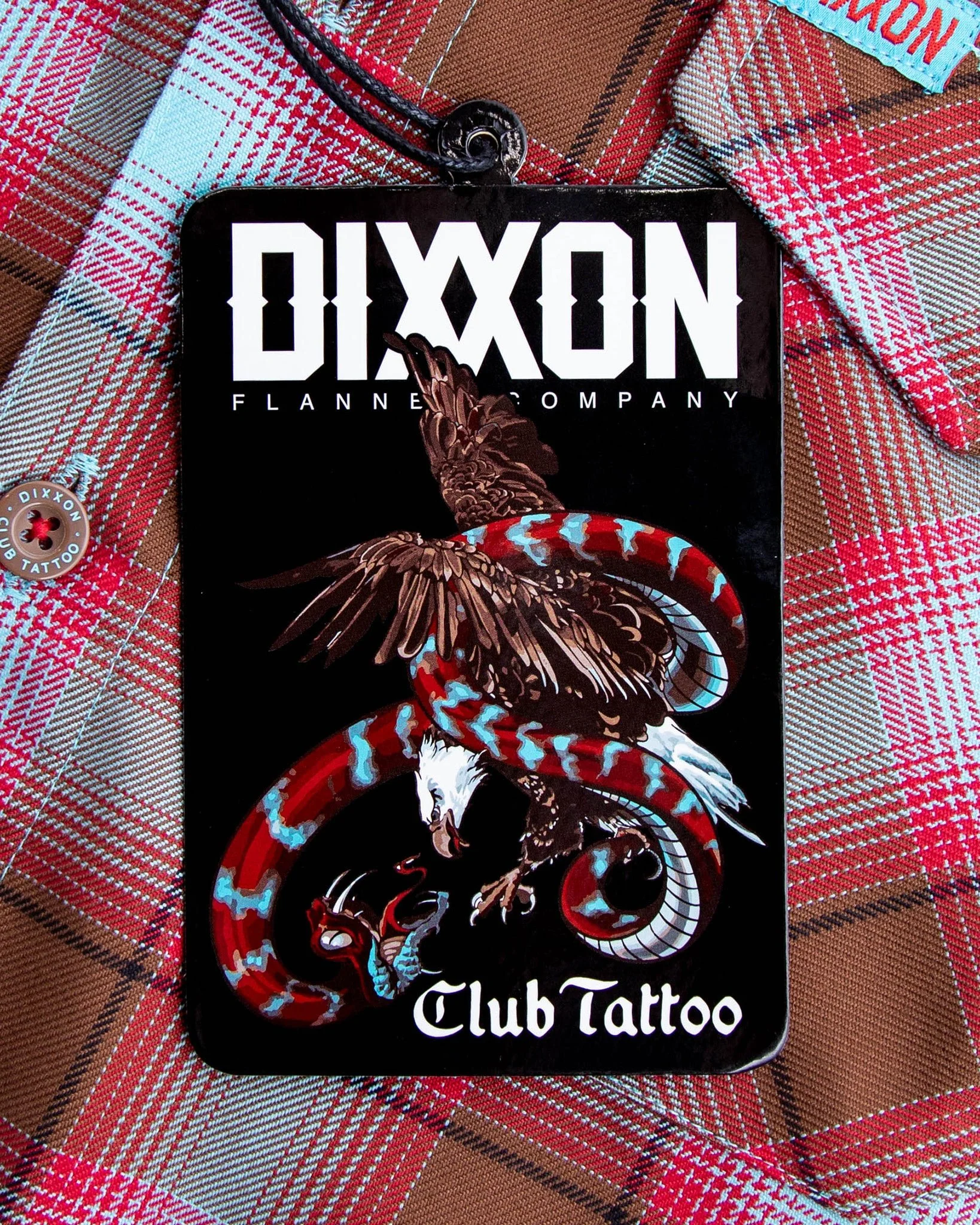 Club Tattoo Snake & Eagle Flannel - Image 8