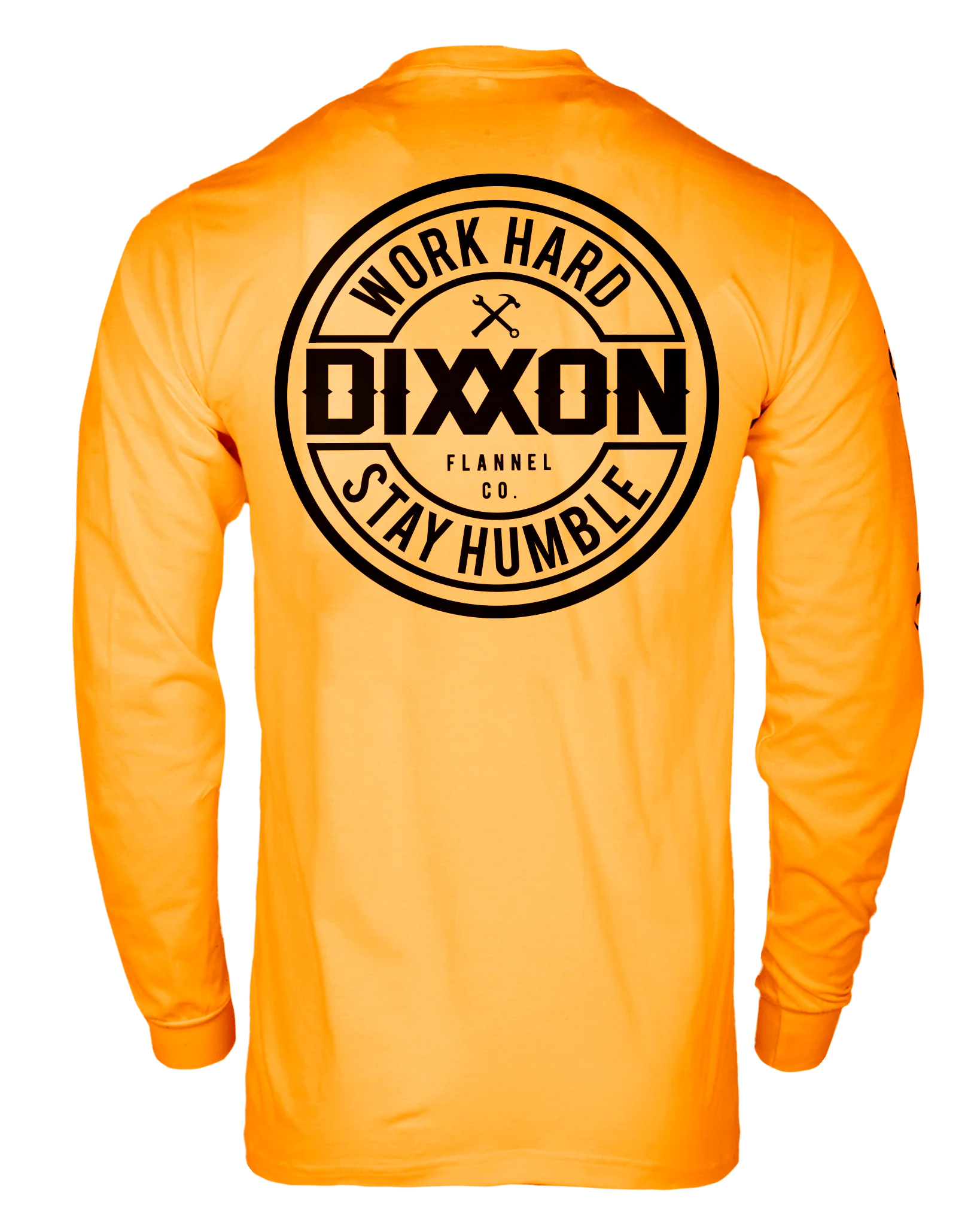 Corpo Hi Vis Long Sleeve T-Shirt - Safety Orange - Image 2