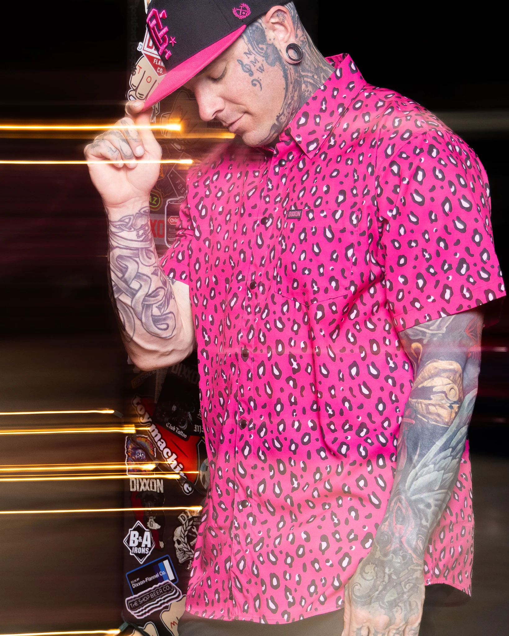 Cougar Hunter Party Shirt - Pink - Image 9