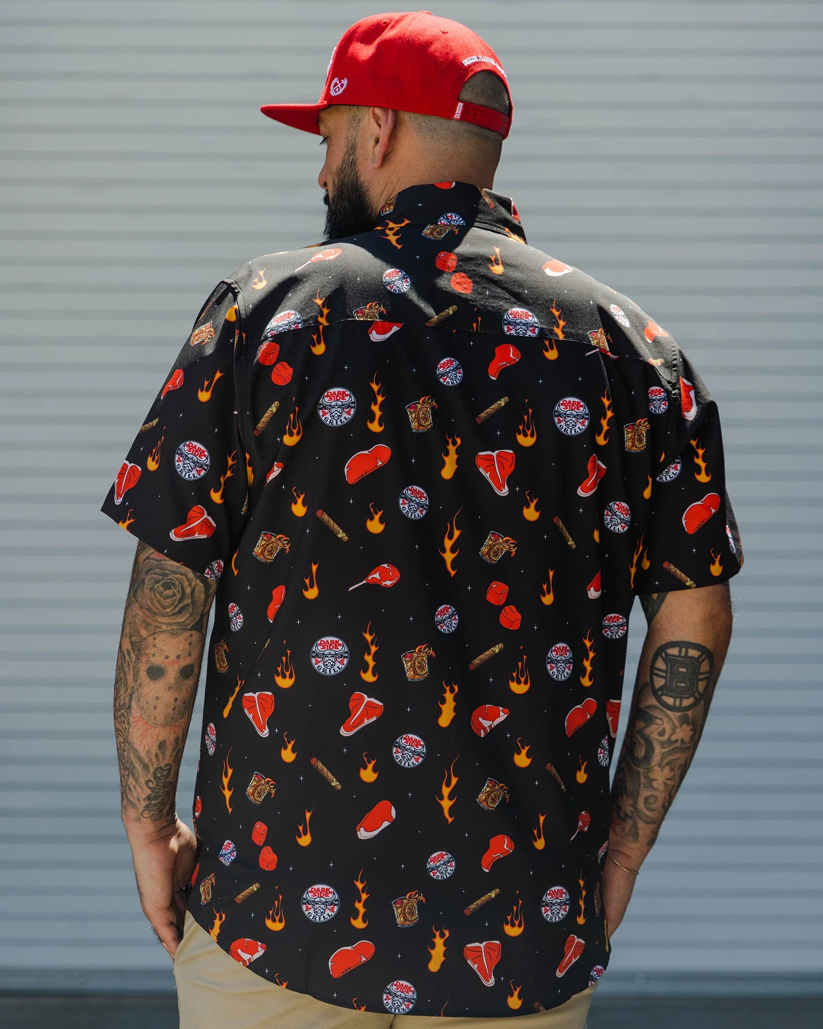 Dark Side of The Grill Party Shirt - Image 3