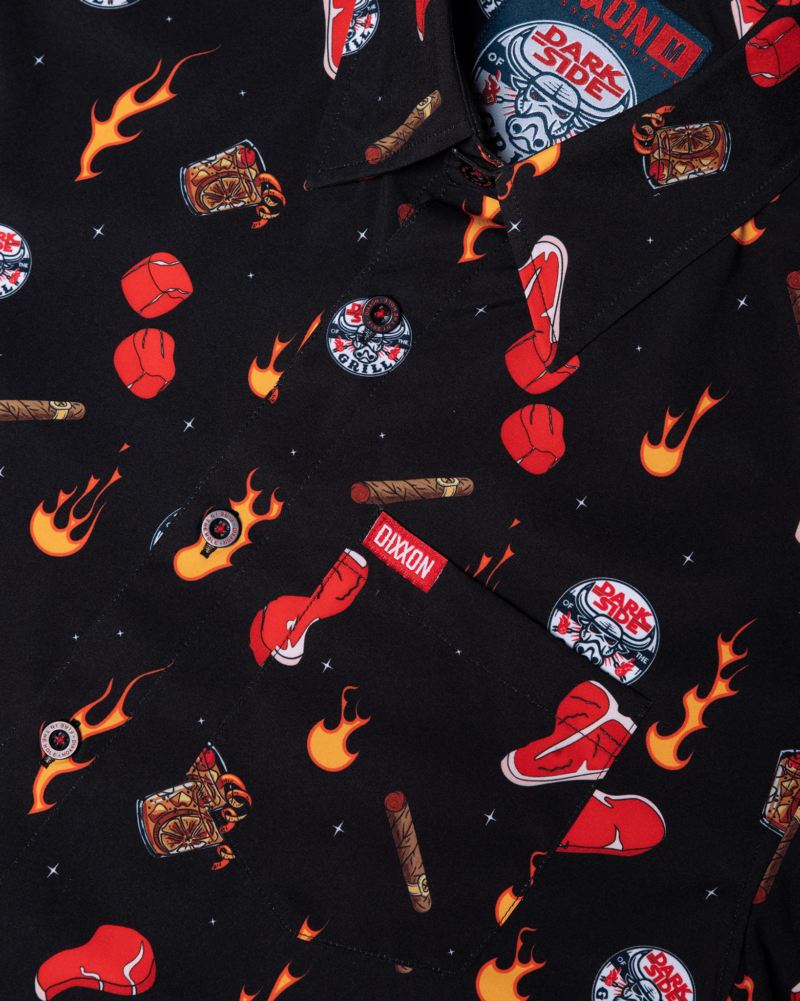 Dark Side of The Grill Party Shirt - Image 5