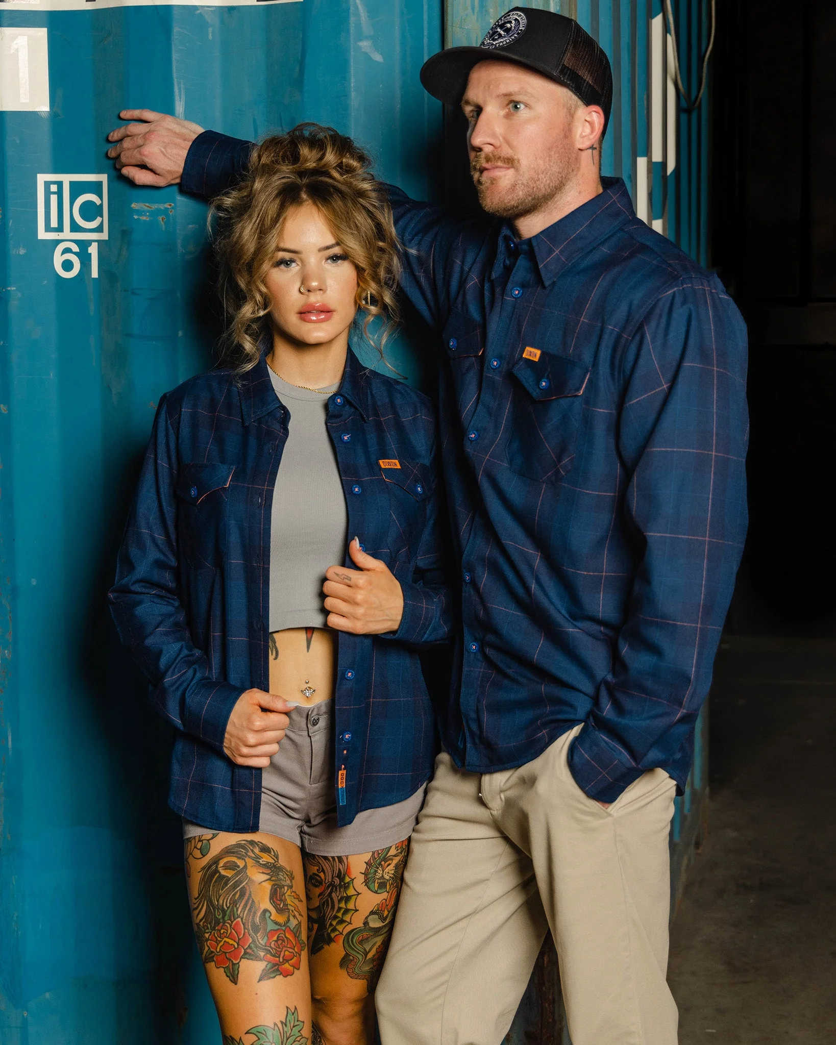 DDC + TRU (Draplin) Flannel - Never-Ending Navy - Image 11
