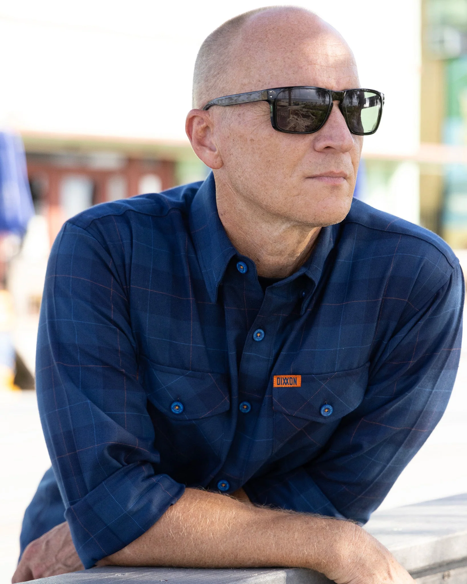 DDC + TRU (Draplin) Flannel - Never-Ending Navy - Image 5