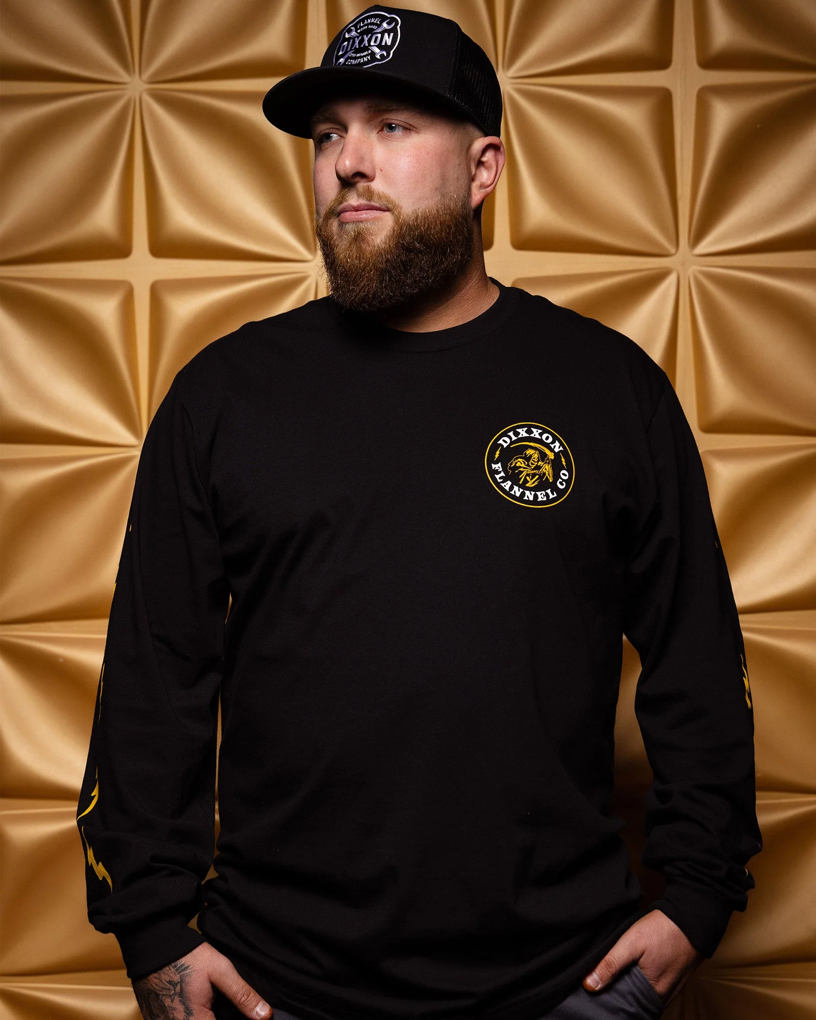 Death Boy Long Sleeve T-Shirt - Black - Image 2