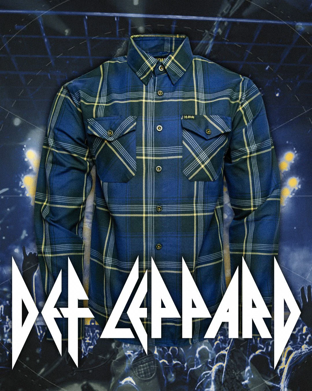 Def Leppard 'On Through the Night' Flannel - Image 2