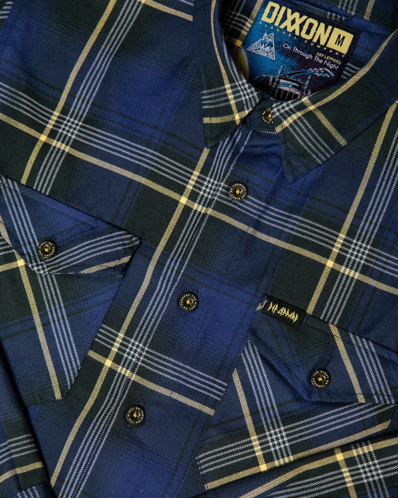 Def Leppard 'On Through the Night' Flannel - Image 7