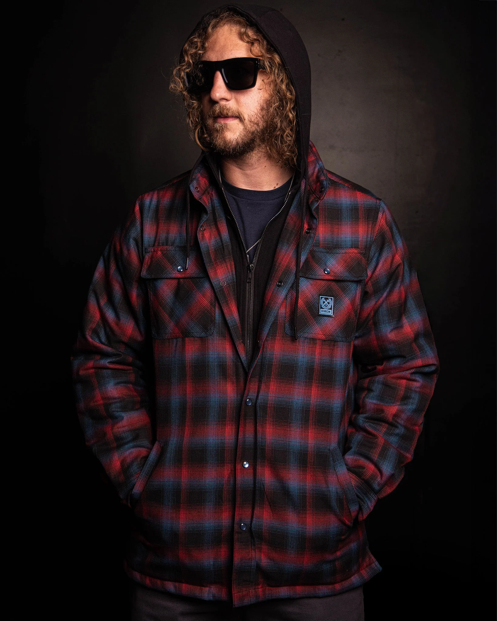 Dimension Hooded Flannel Jacket - Image 3