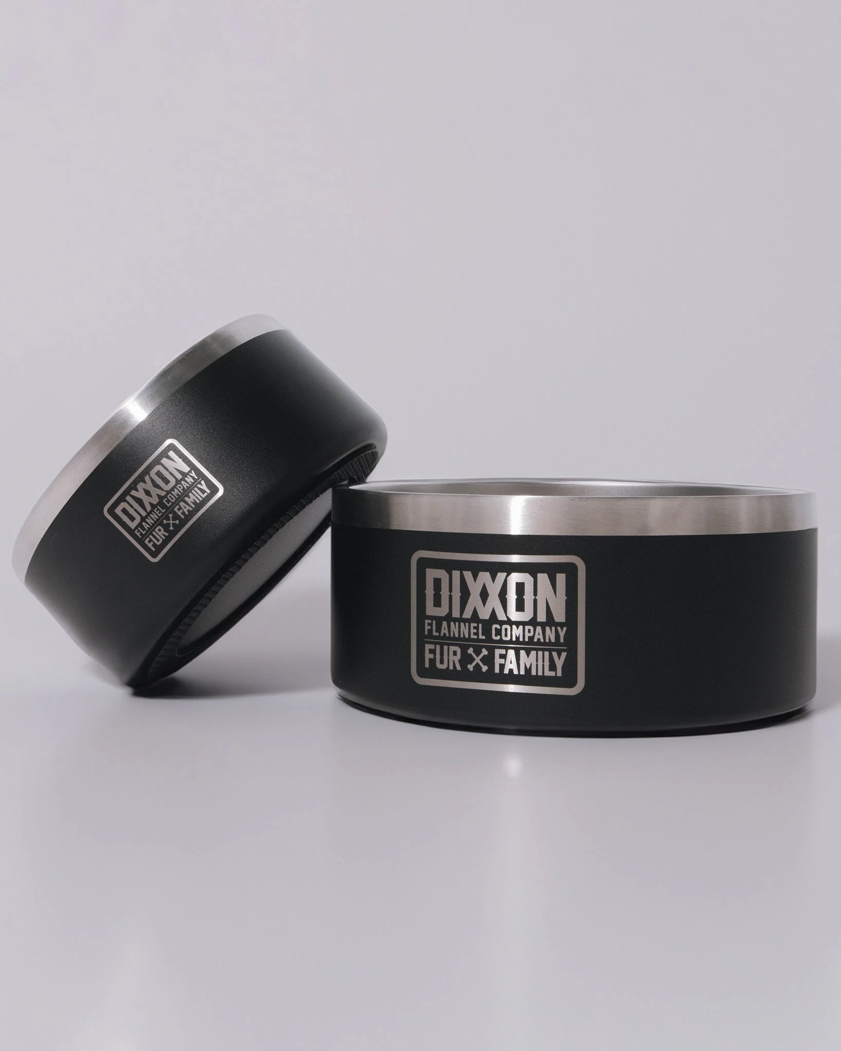 Dixxon Dog Bowl 64oz - Black - Image 2