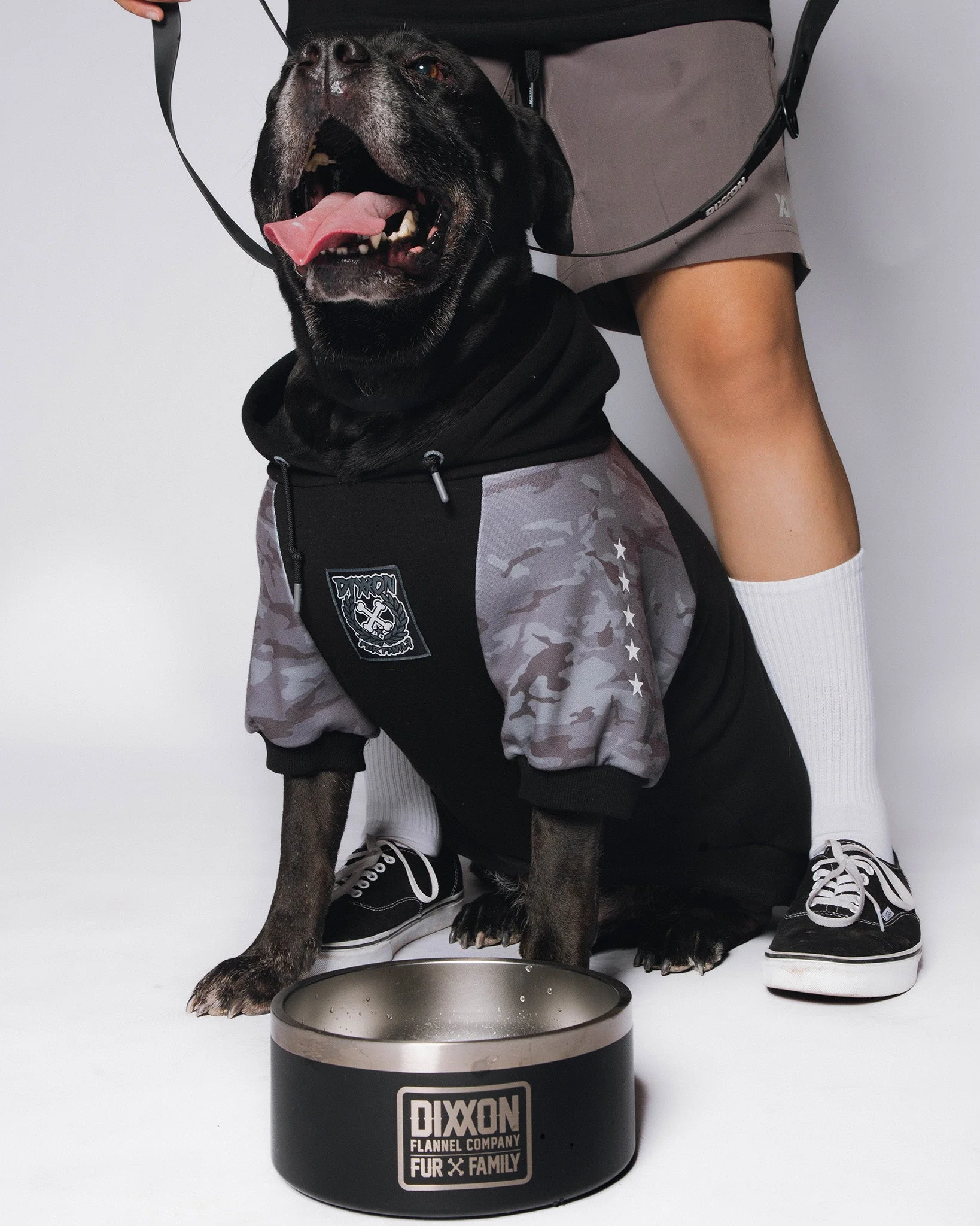 Dixxon Dog Bowl 64oz - Black - Image 3