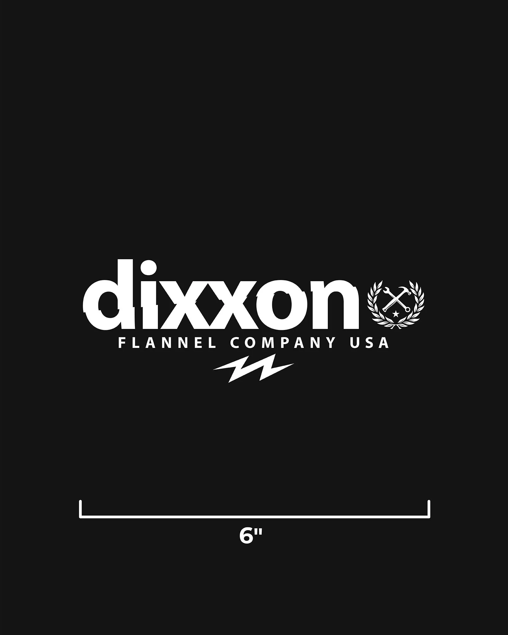 Dixxon Goods 6" Die Cut Sticker - Image 2