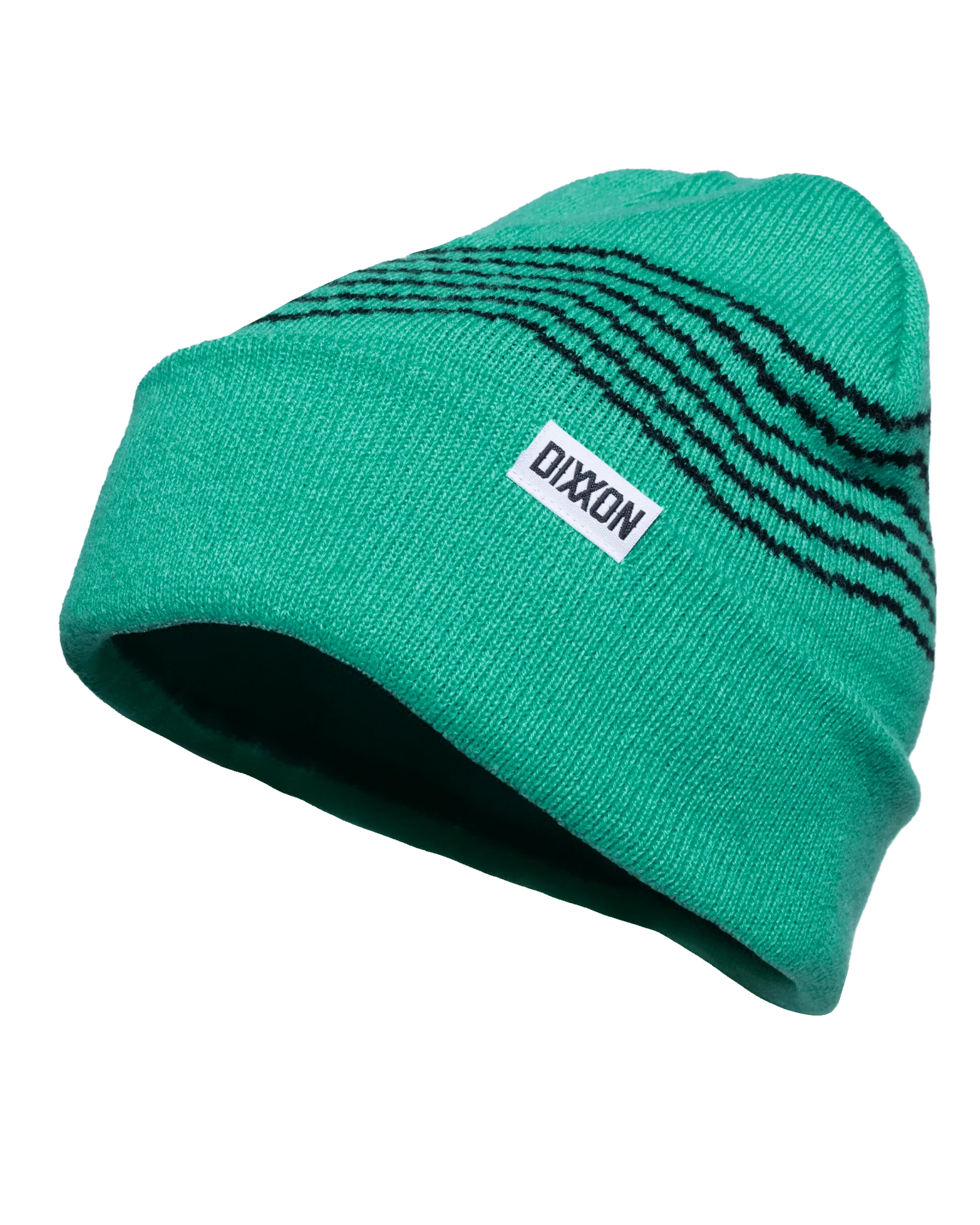 Dock Beanie - Green & Black - Image 2