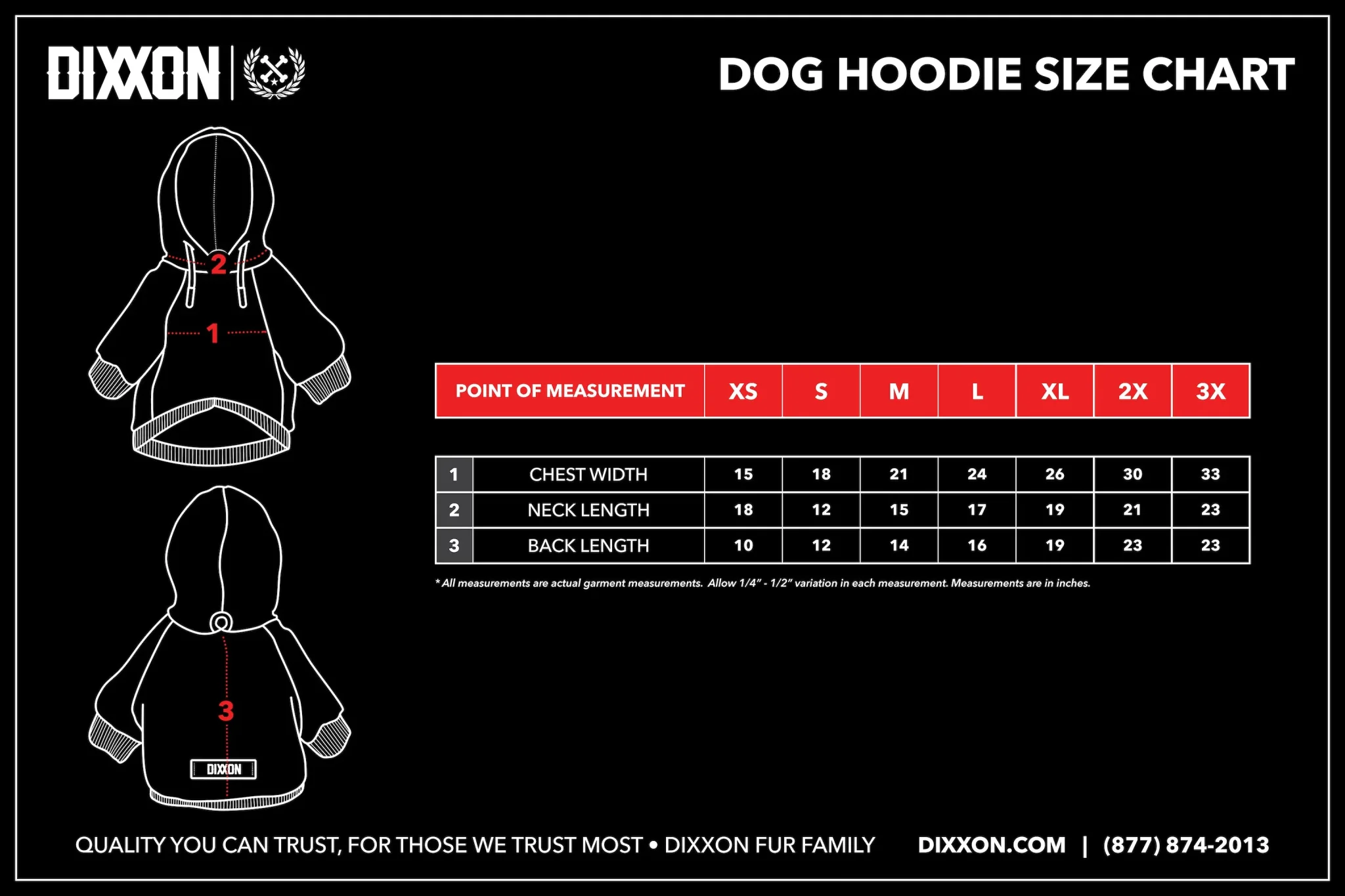 Dog Hoodie - Fur Family - Black & Gray - Image 6