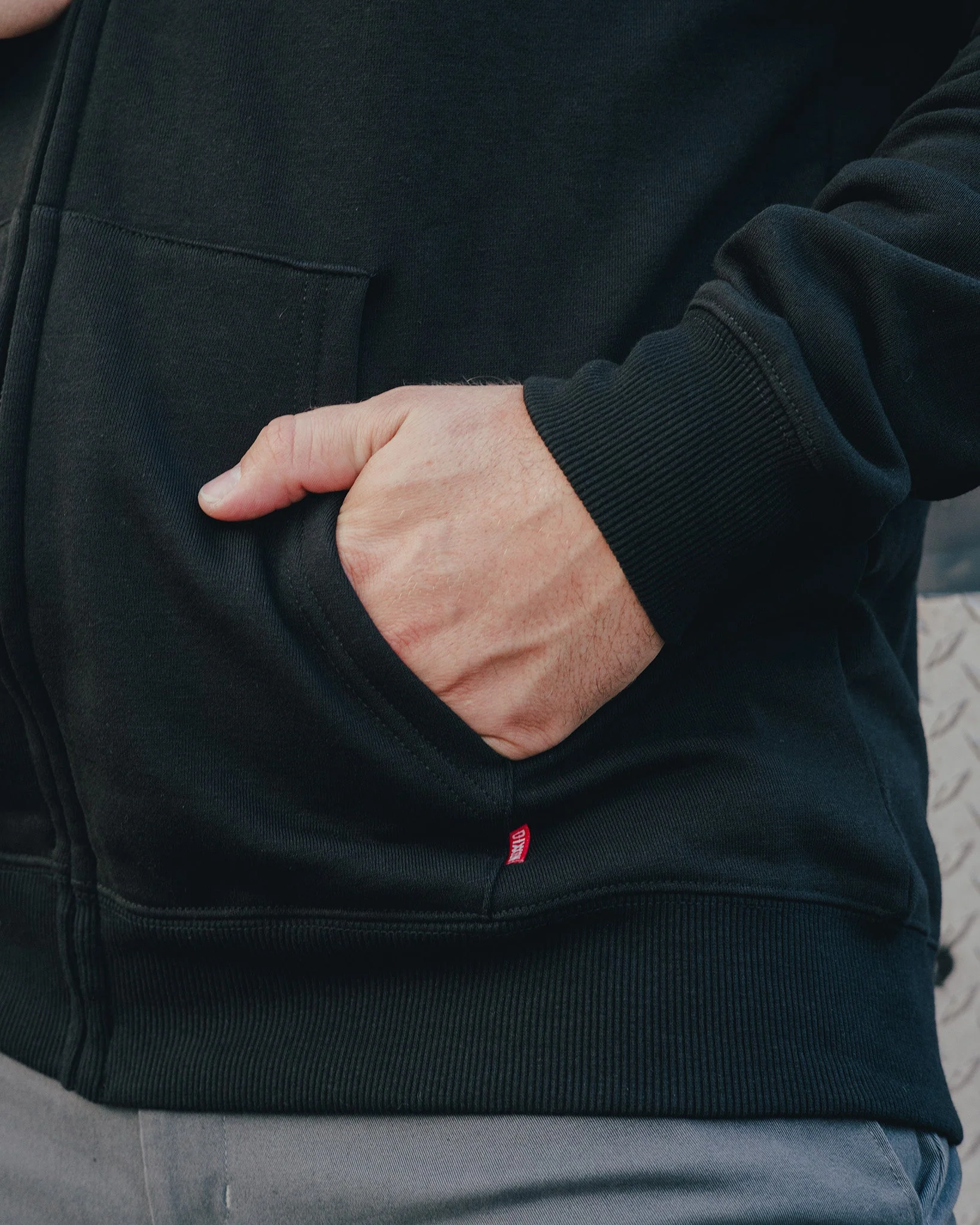 Eagle Eye Zip Up - Black - Image 4