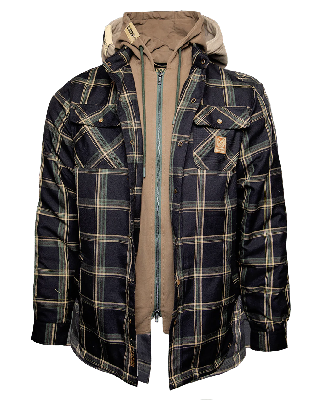 EDC Hooded Flannel Jacket - Image 2