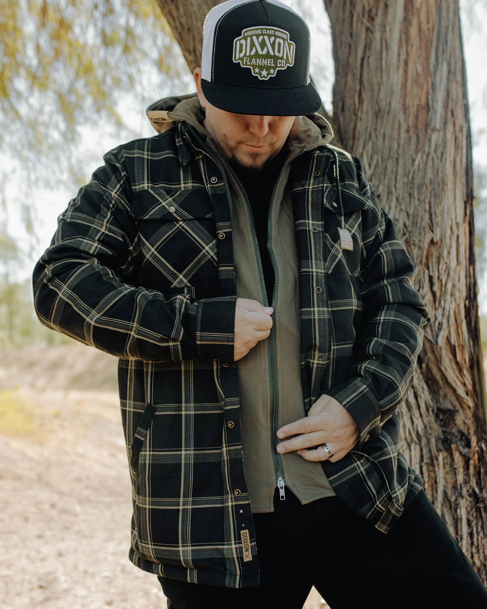 EDC Hooded Flannel Jacket - Image 4