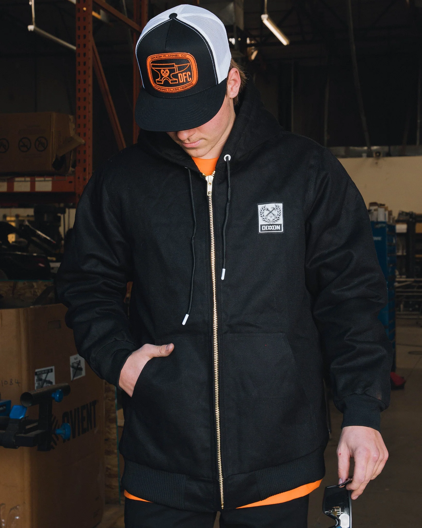 El Jefe Hooded Workhorse Jacket - Image 5