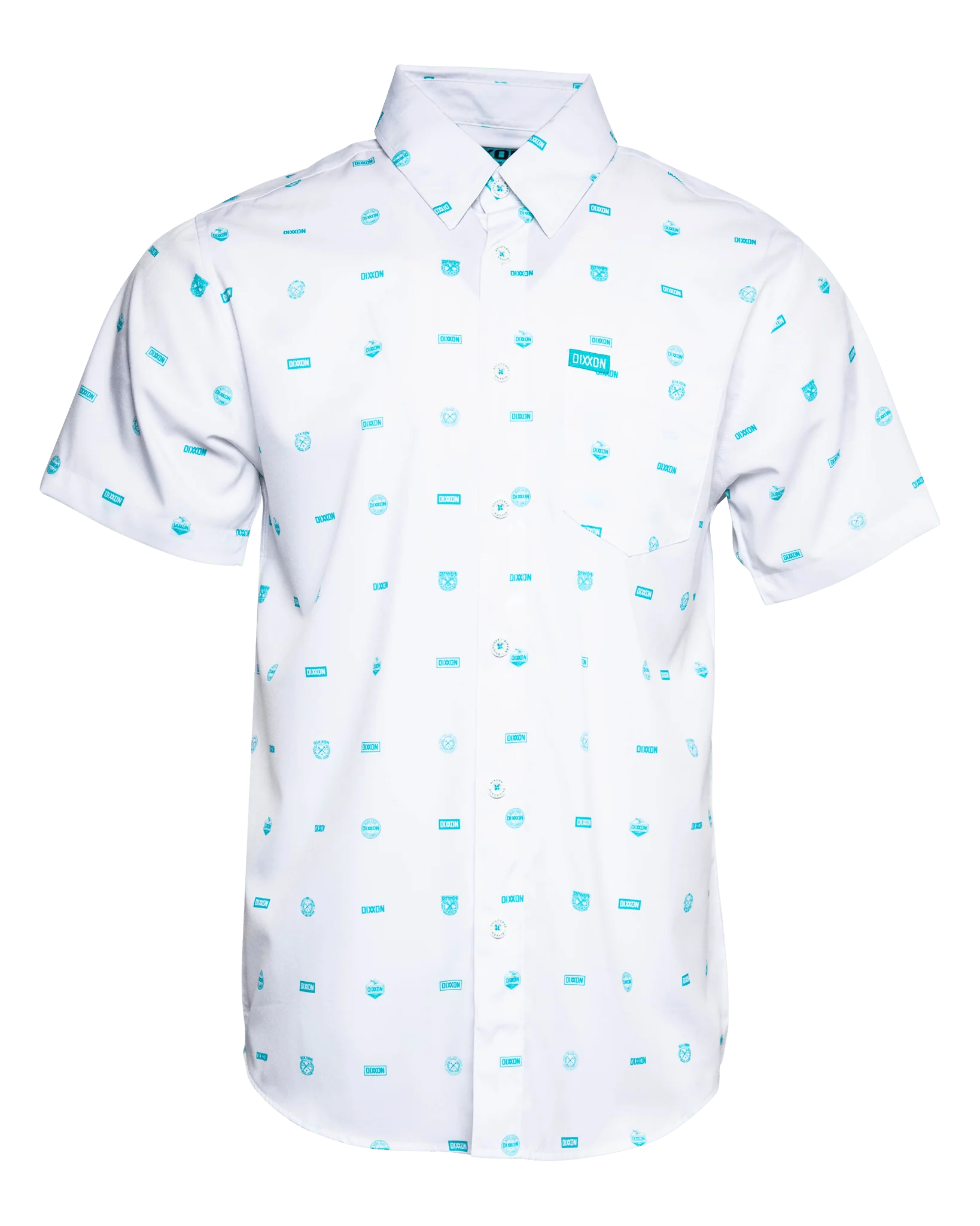 Executive Party Shirt - White & Tiffany - Image 2