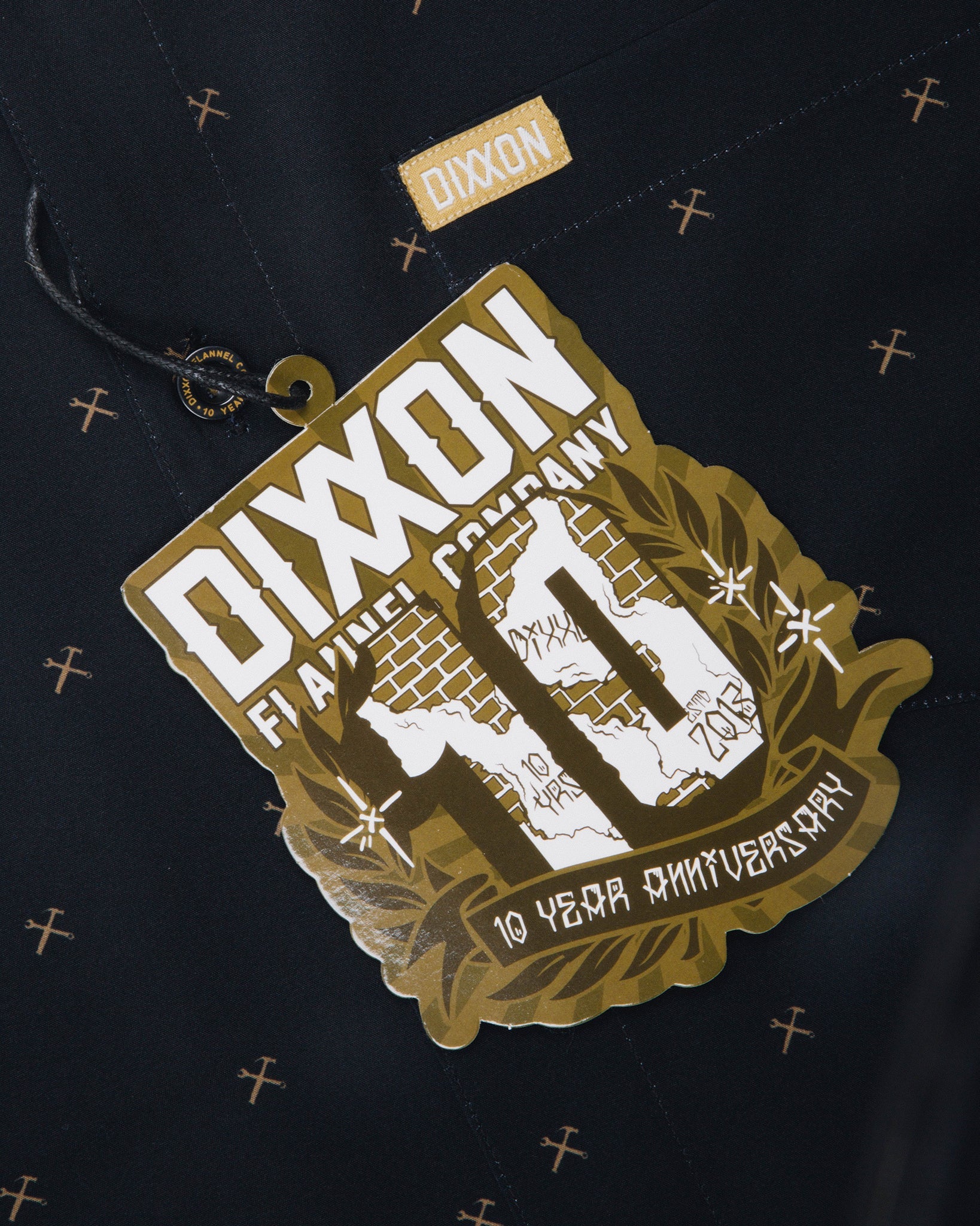Finney Party Shirt - Black & Gold - Image 11