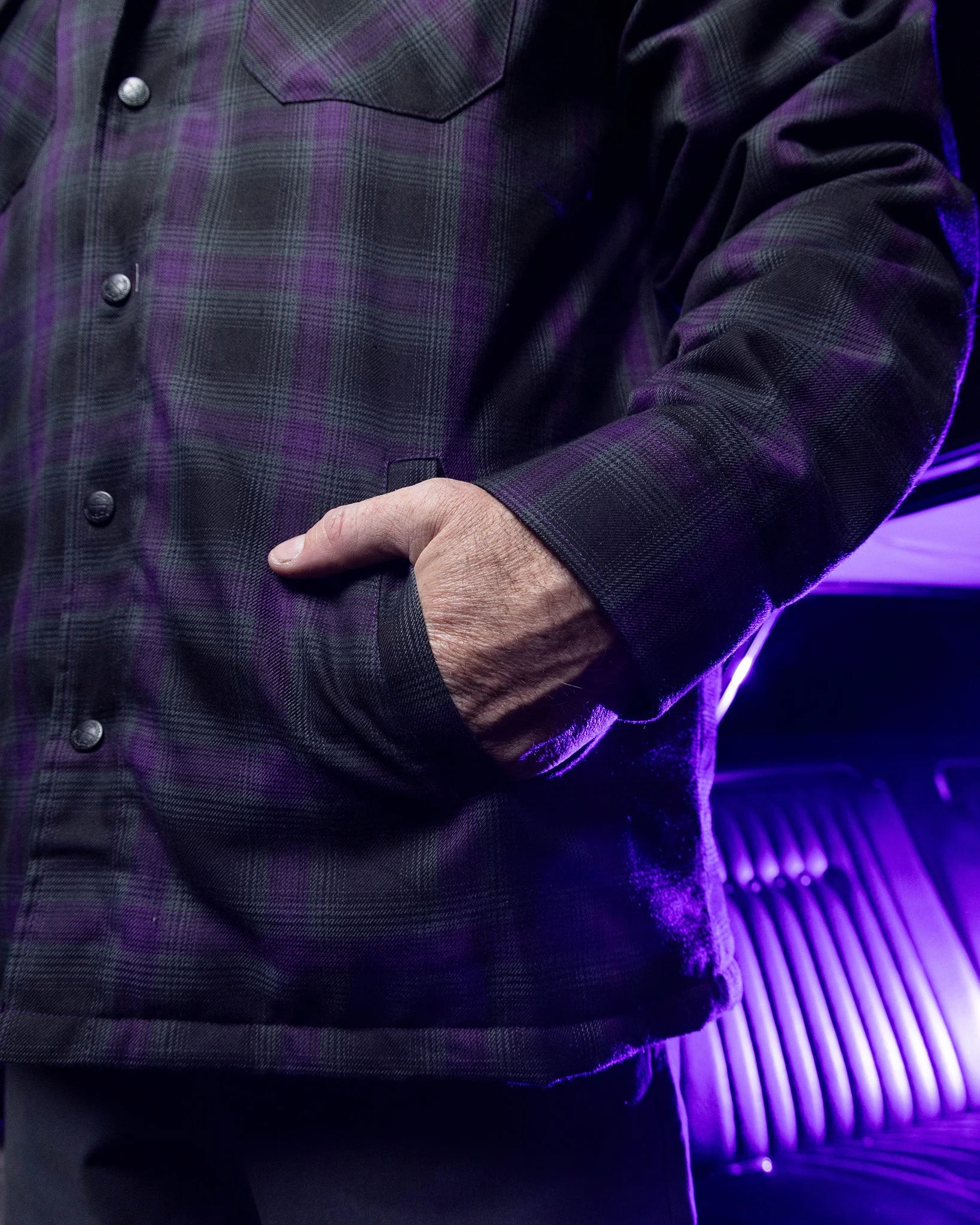 Forum Quilted Flannel Jacket - Image 6
