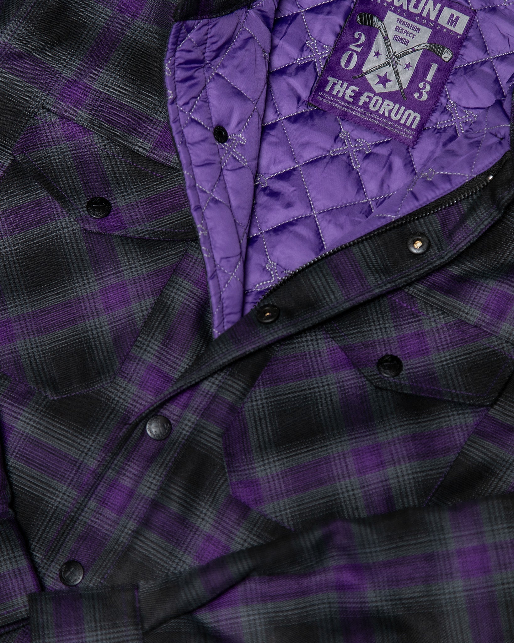 Forum Quilted Flannel Jacket - Image 8