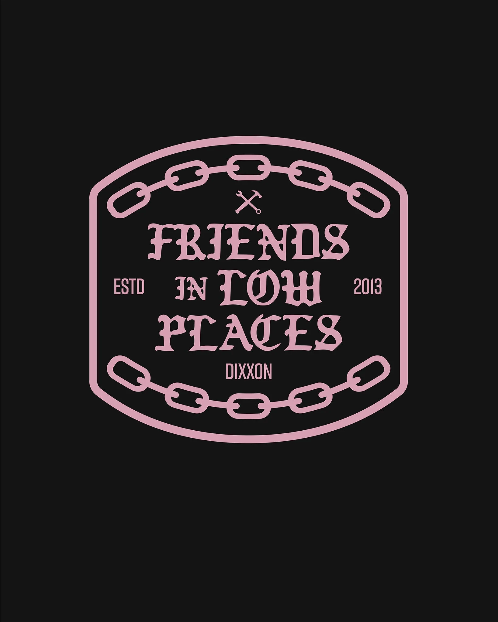 Friends in Low Places 12" Die Cut Sticker - Image 12