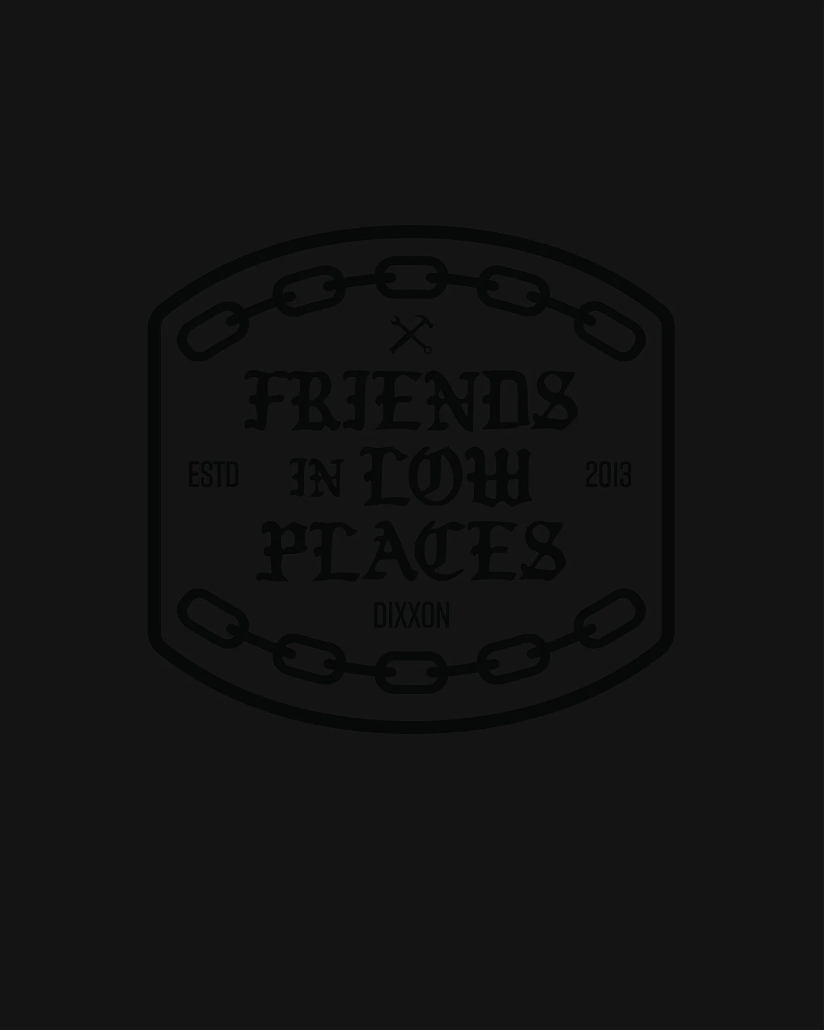 Friends in Low Places 12" Die Cut Sticker - Image 3