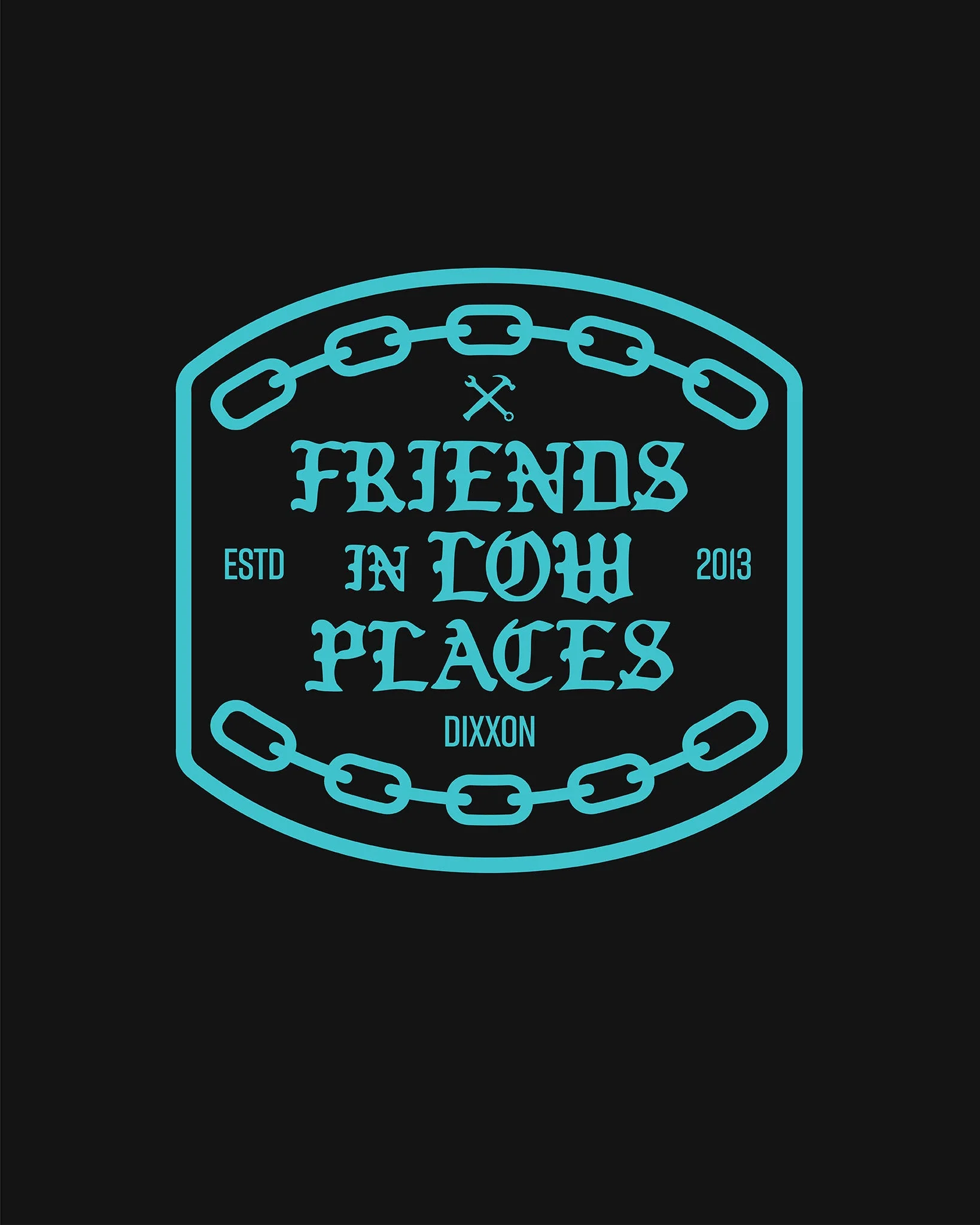 Friends in Low Places 12" Die Cut Sticker - Image 6