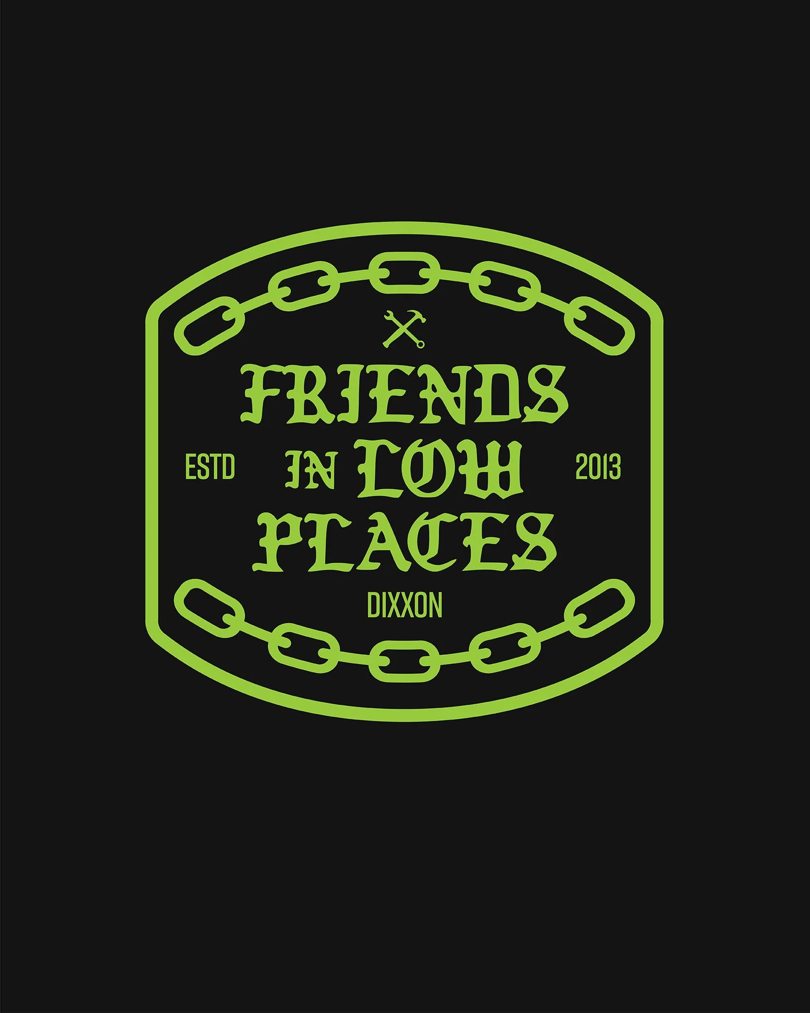 Friends in Low Places 6" Die Cut Sticker - Image 9