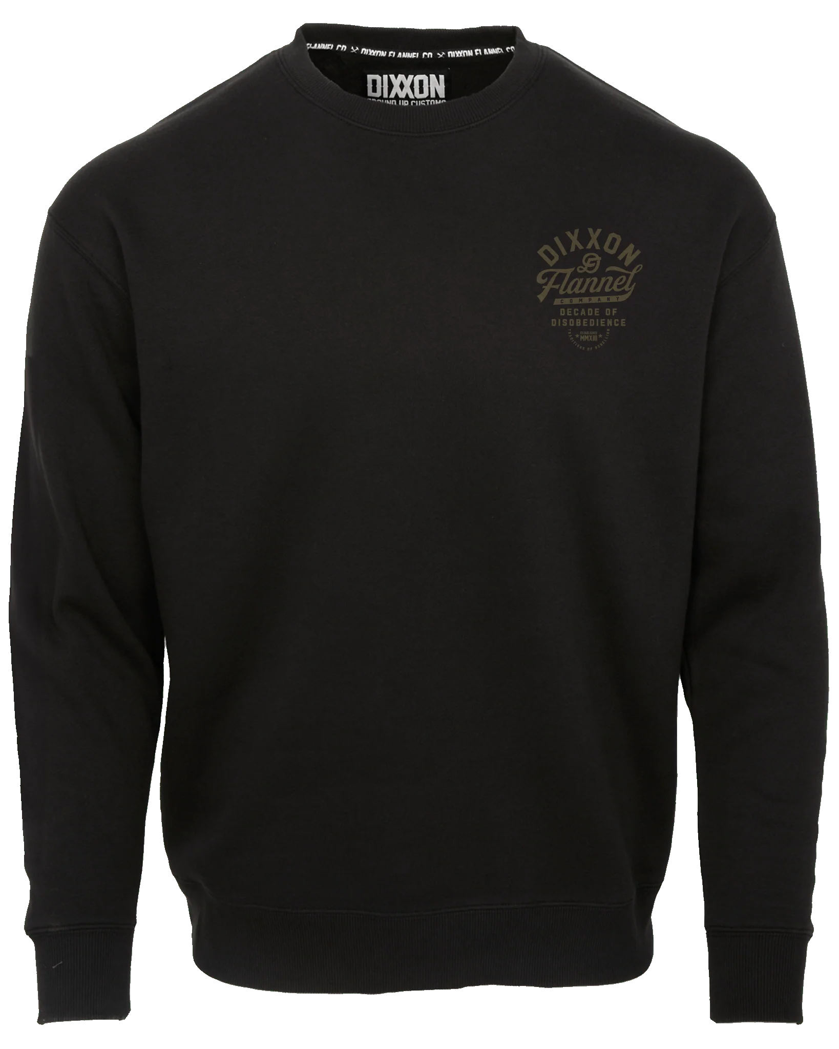 Gold Pastime Crewneck Sweatshirt - Black - Image 3