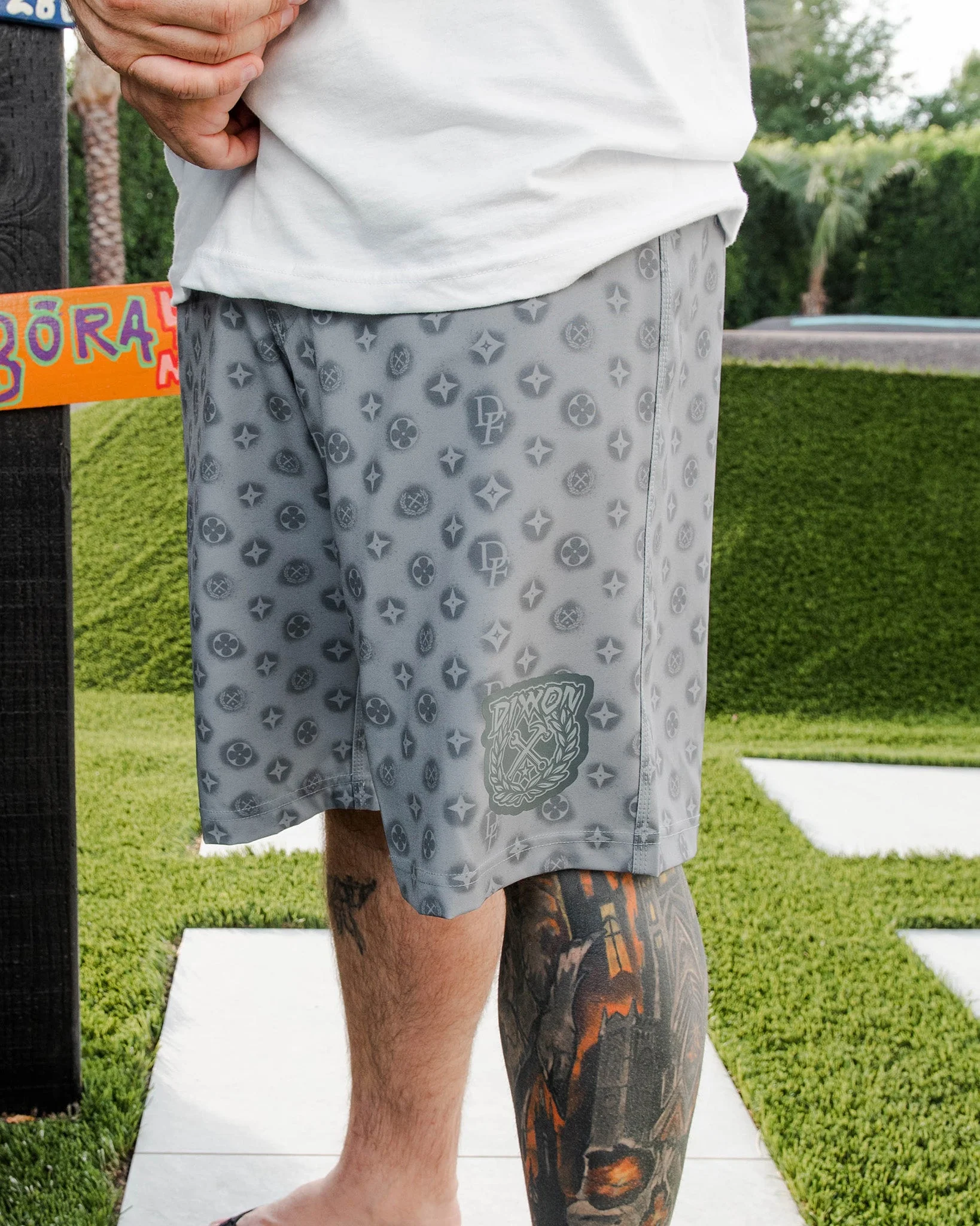 Gray Bougie Boardshorts - Image 3