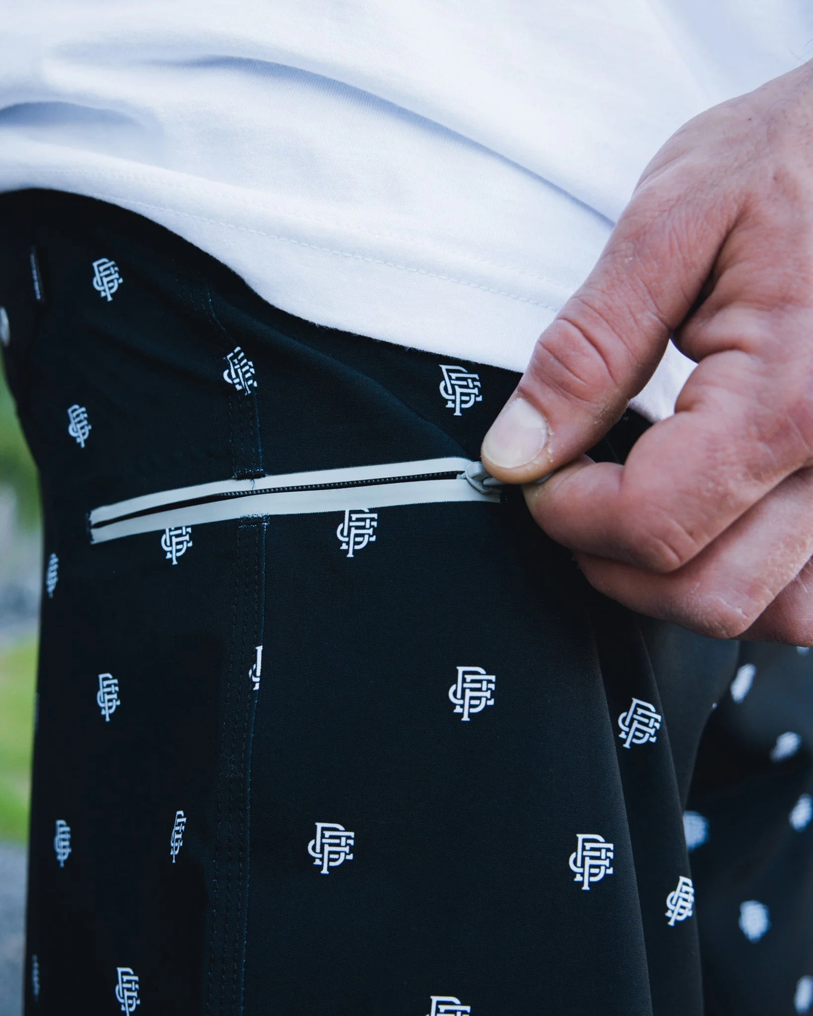 Gray Insignia Boardshorts - Black - Image 4