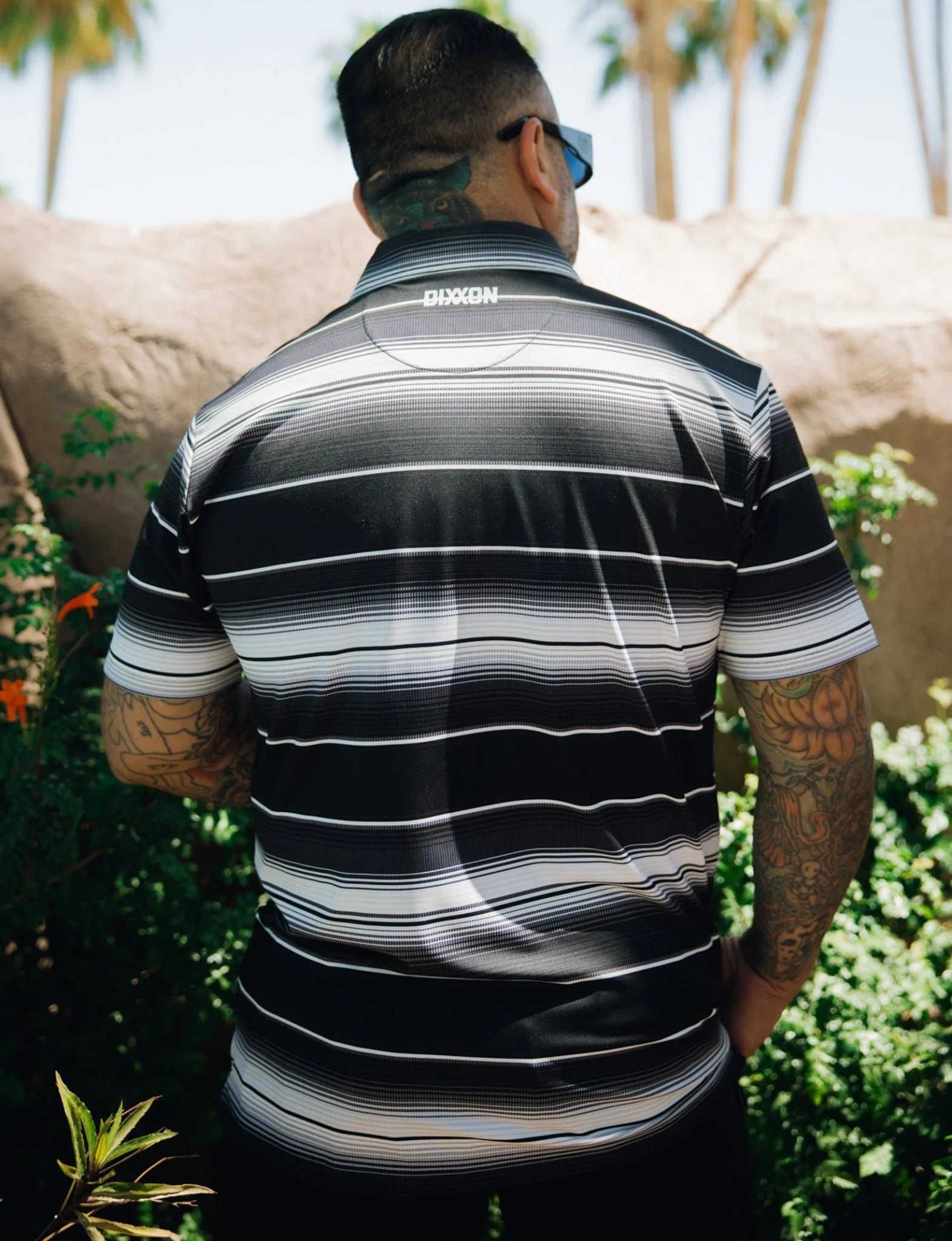 Gray Serape Party Polo - Image 2