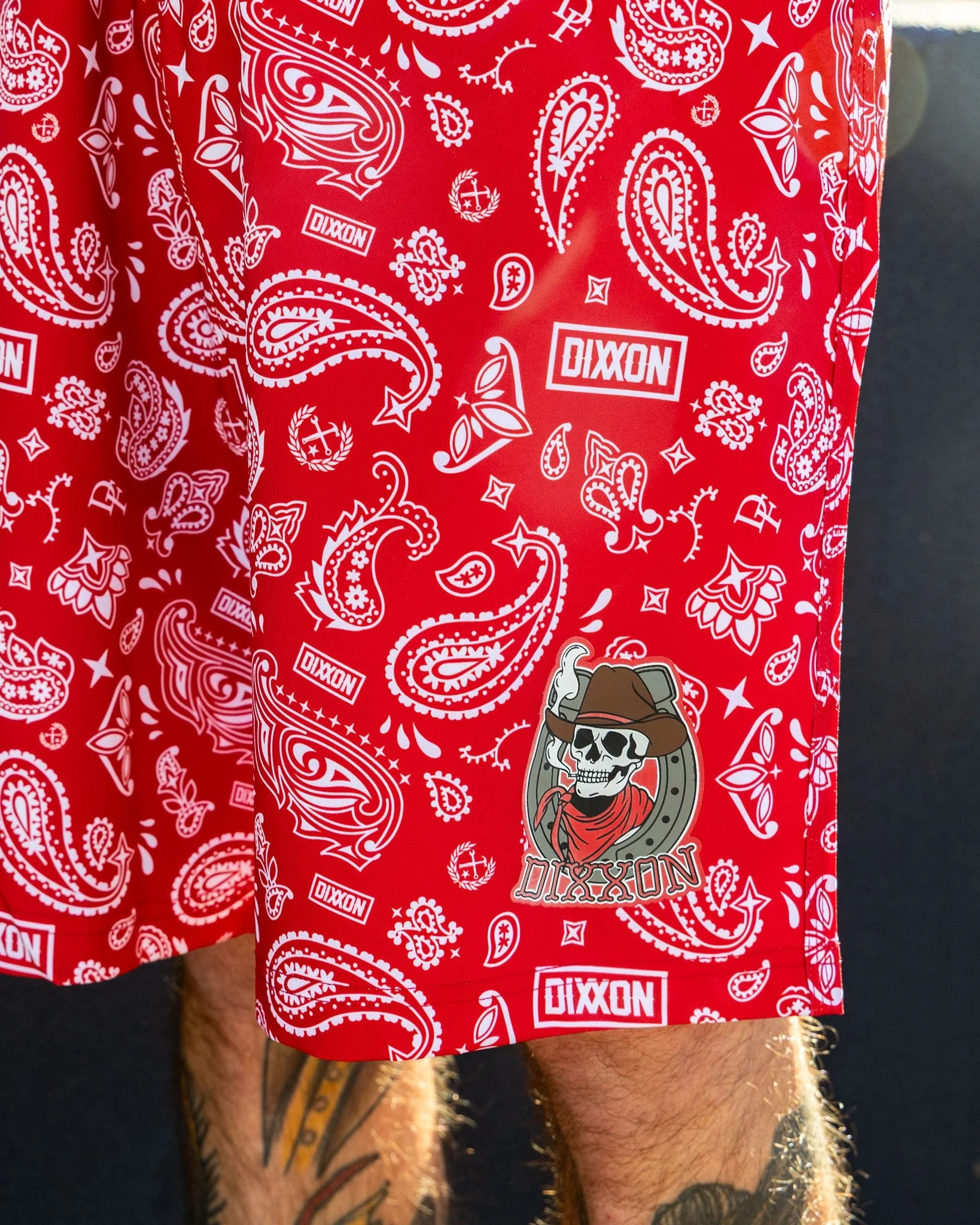 Hankie Boardshorts - Red - Image 5