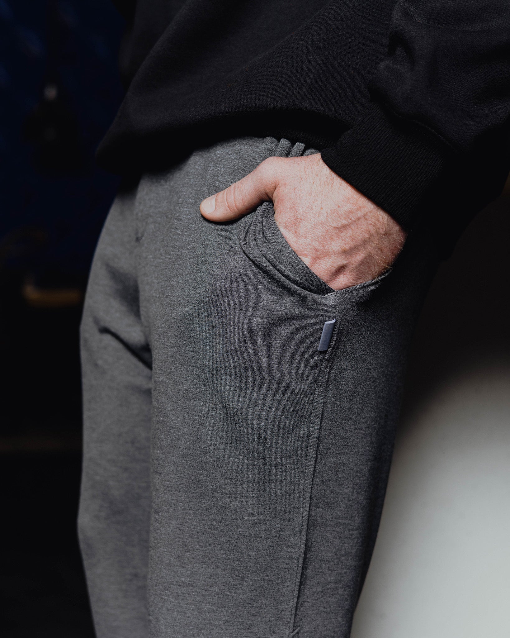 Heather Gray Pajama Pants - Image 3