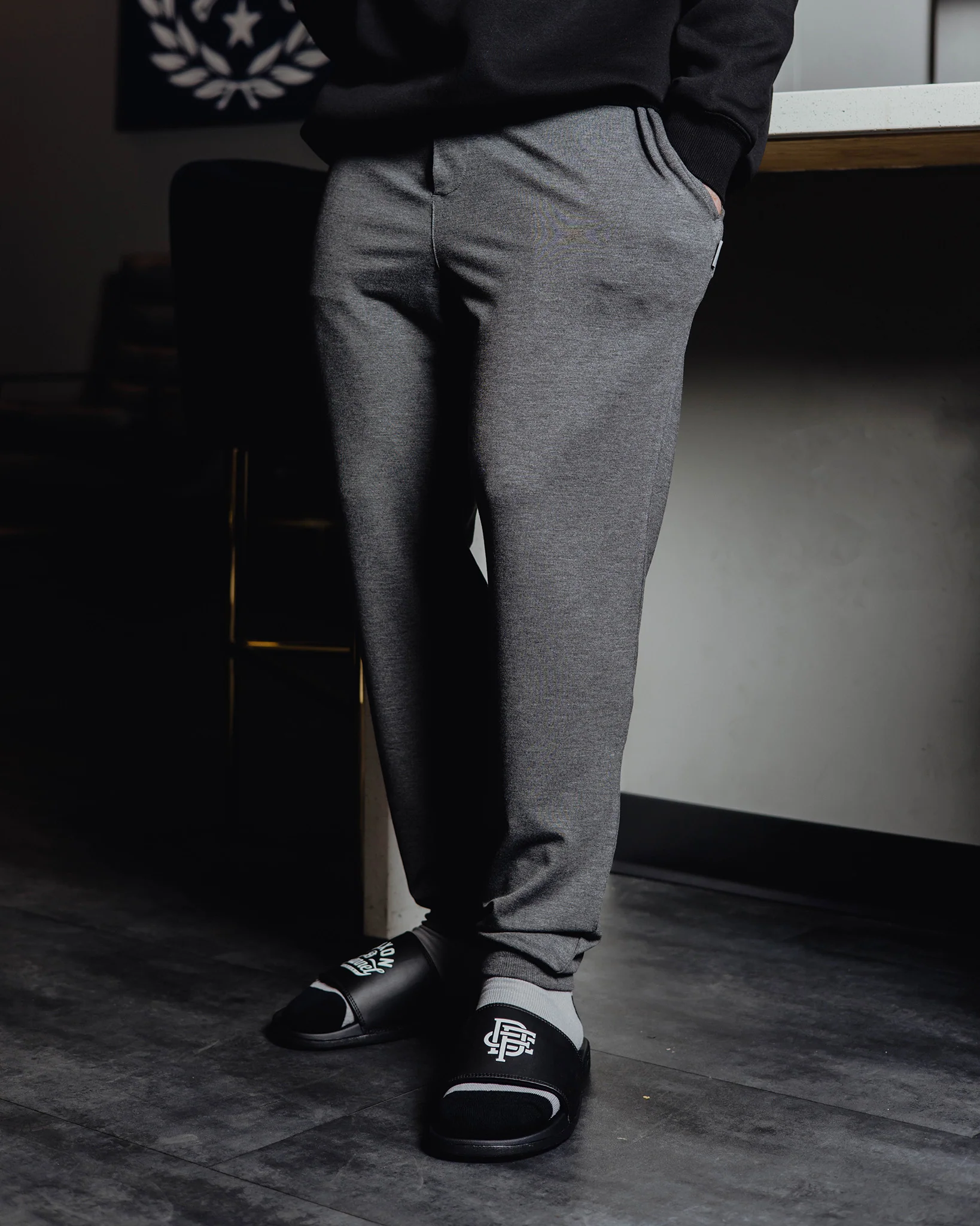 Heather Gray Pajama Pants - Image 4