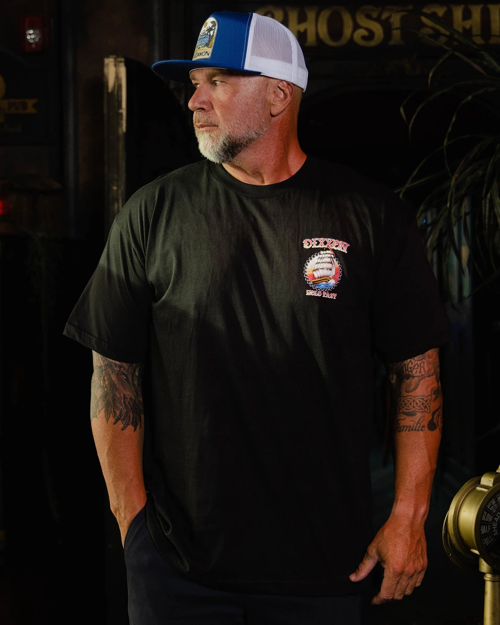 Hold Fast T-Shirt - Black - Image 3