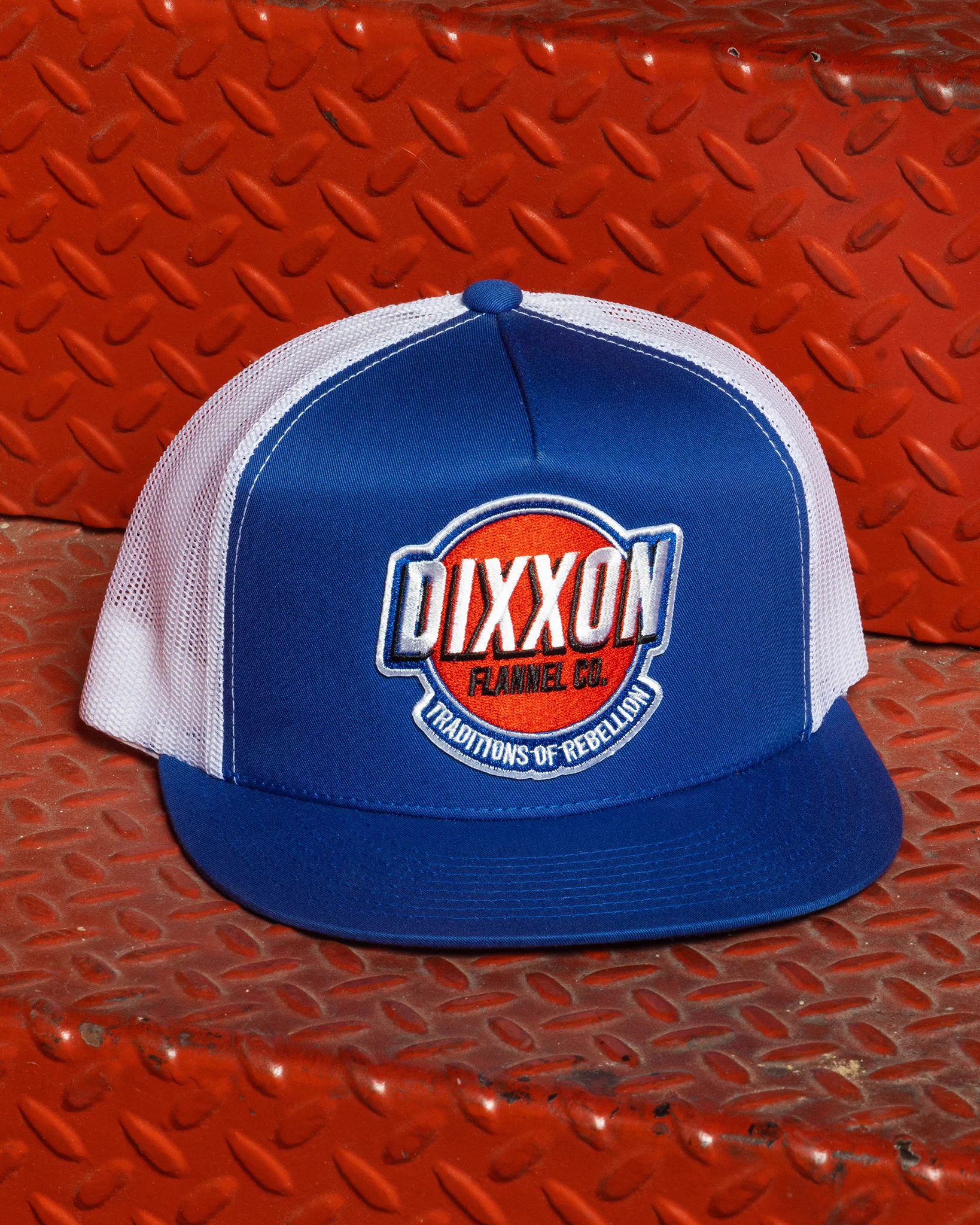 Hot Rod Flat Bill Trucker Snapback - Image 2
