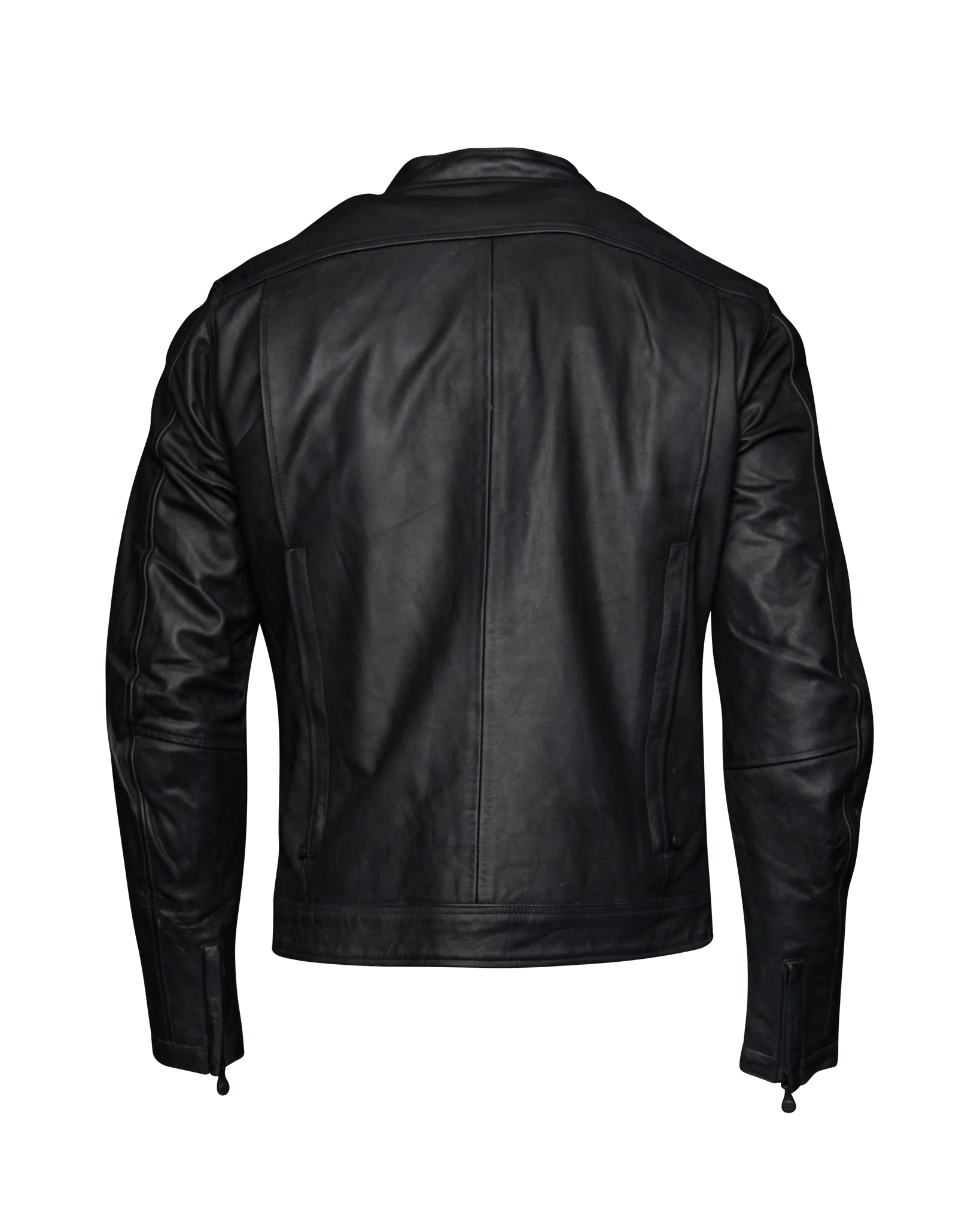 Hudson Leather Jacket - Black - Image 3