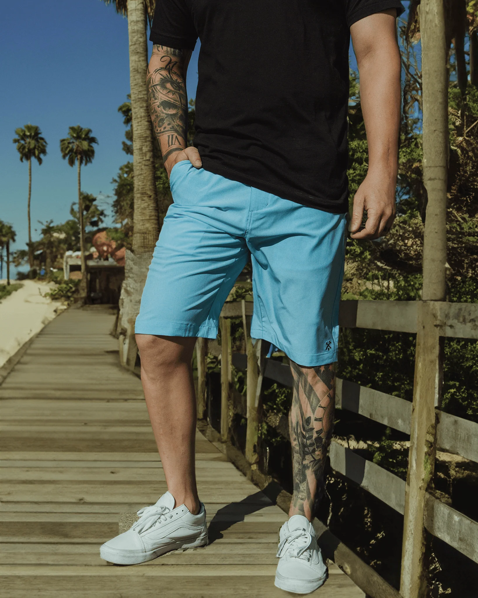 Hybrid Shorts - Tiffany - Image 3