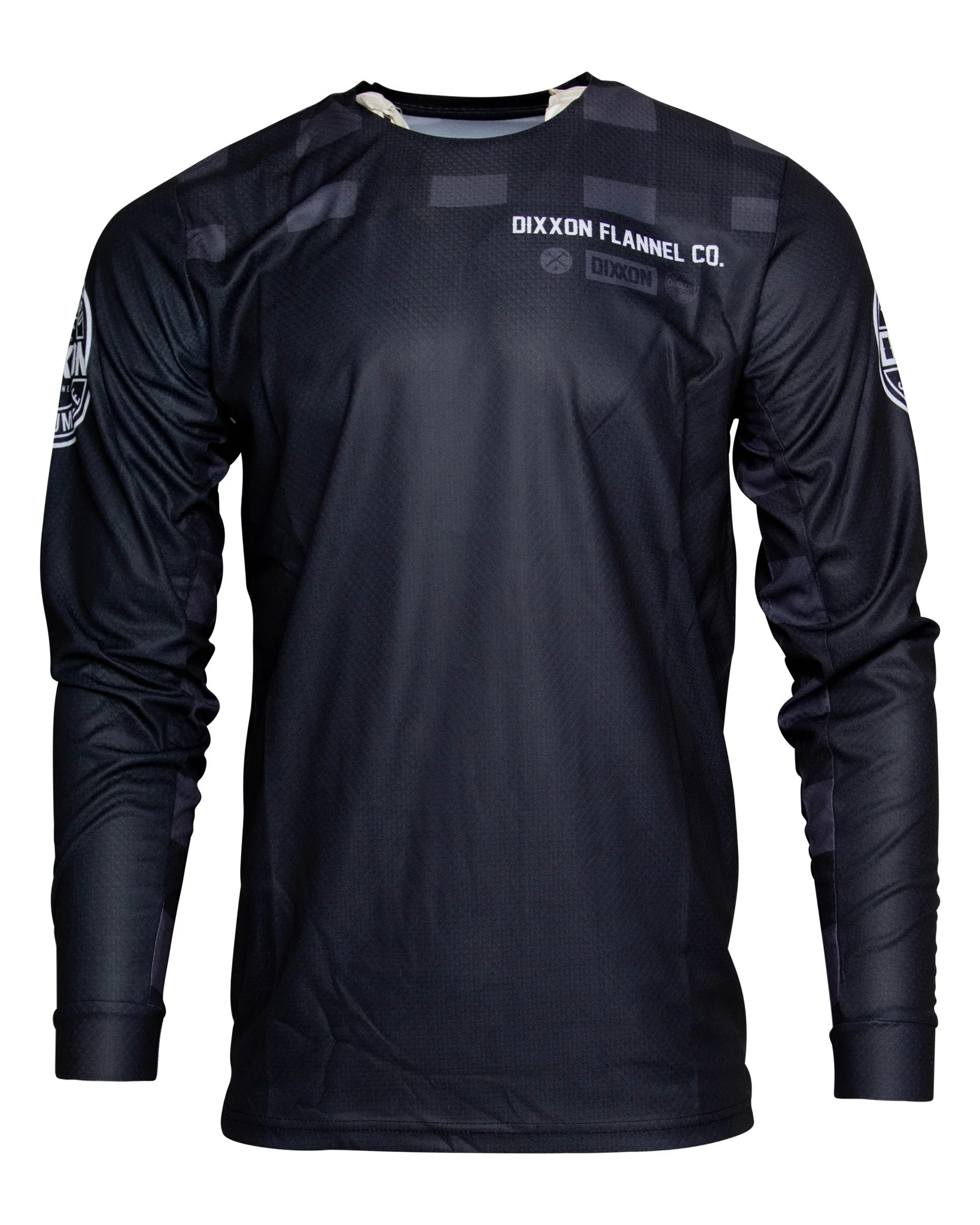 Icon Offroad / MX Jersey - Black & Gray - Image 2