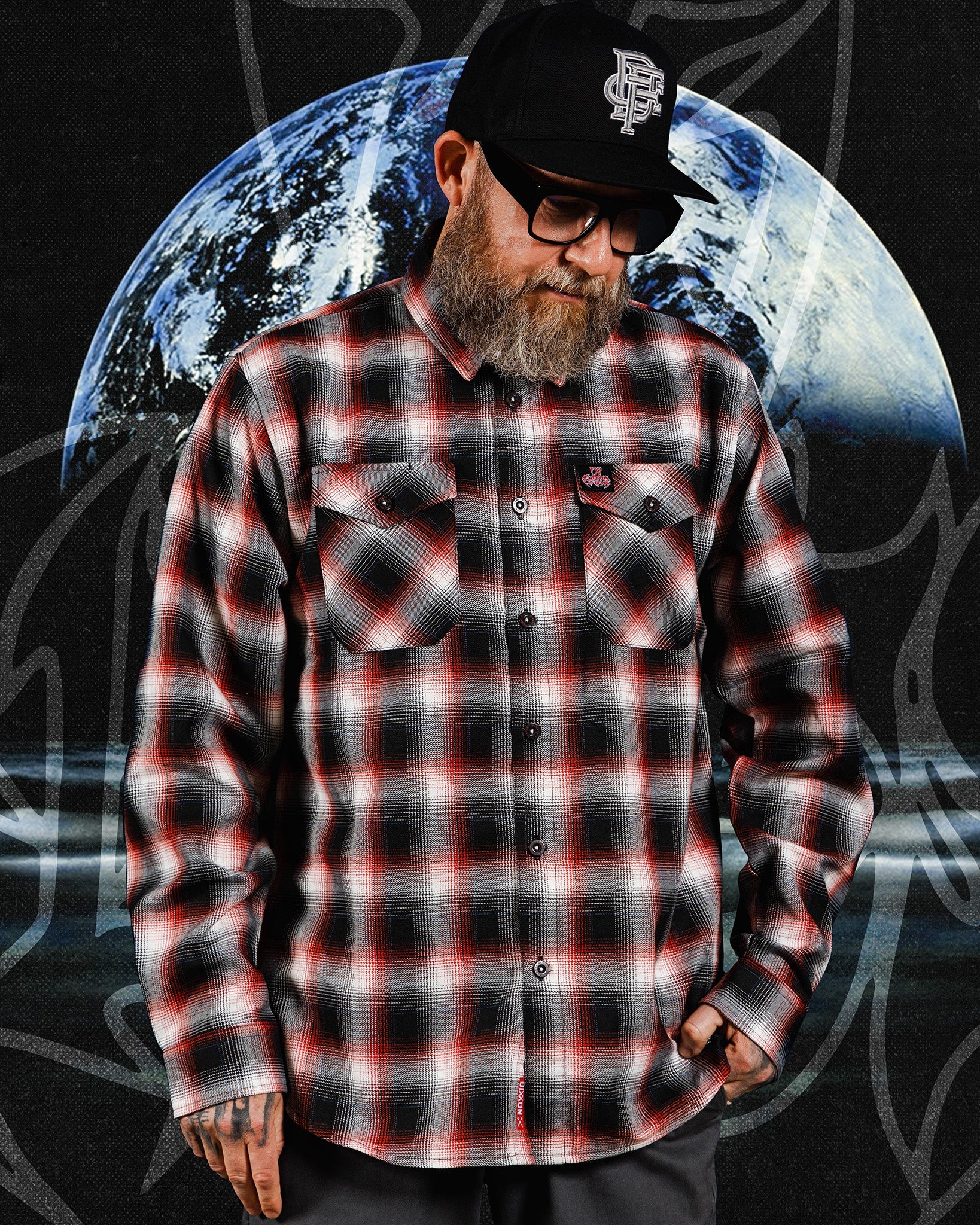 In Flames Lunar Strain Flannel - Image 3