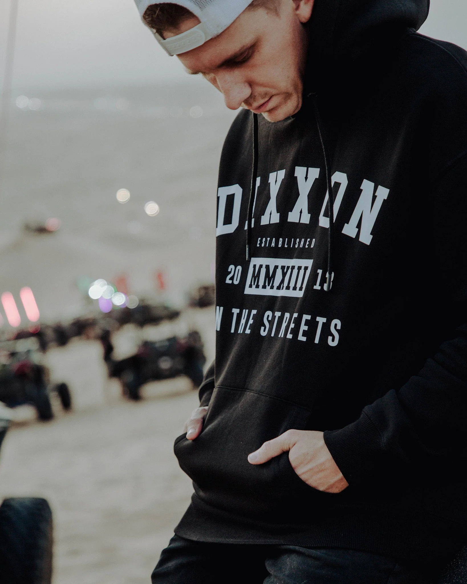 In the Streets Pullover Hoodie - Black - Image 4