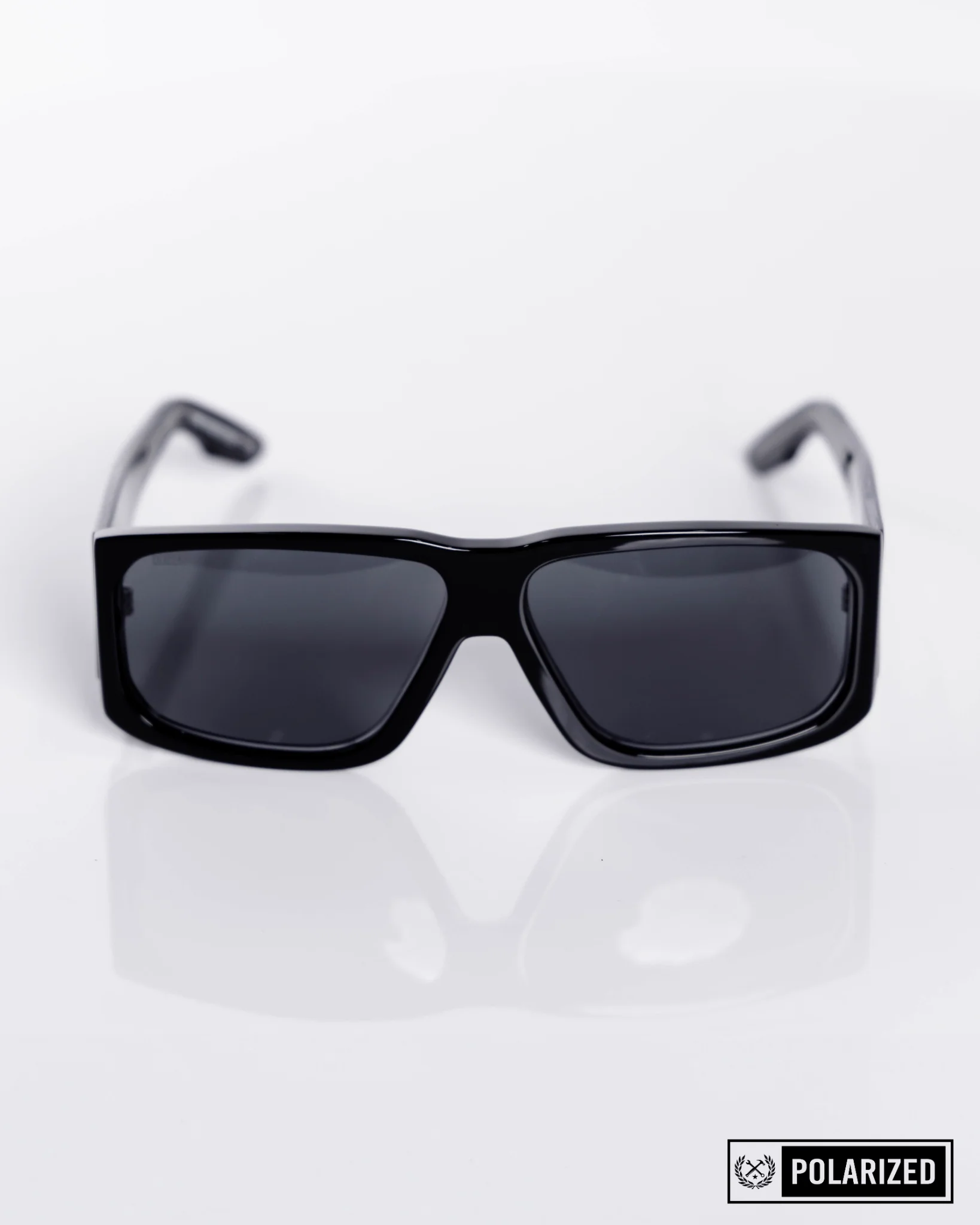 Jefe Sunglasses - Black & Gray Polarized - Image 3