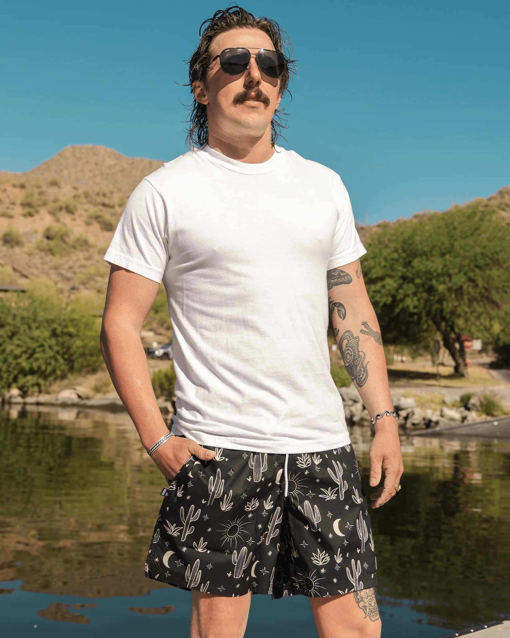 Joshua Tree 7" Boardshorts - Image 9