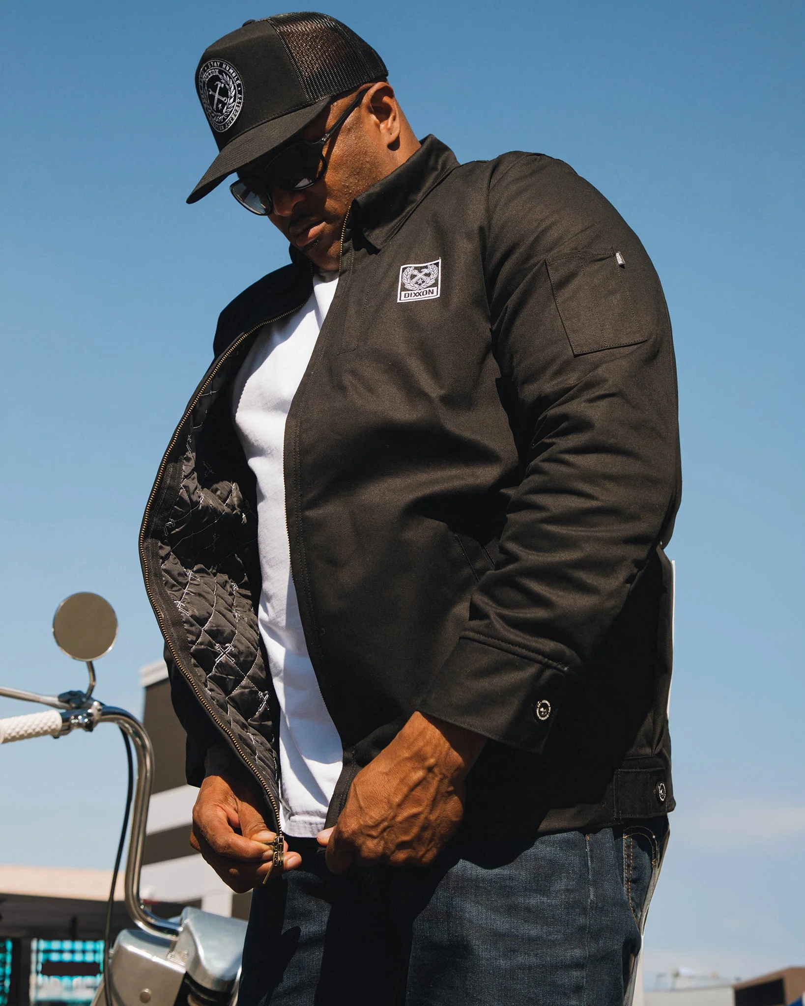 Kennedy Lined Jacket - Black - Image 6