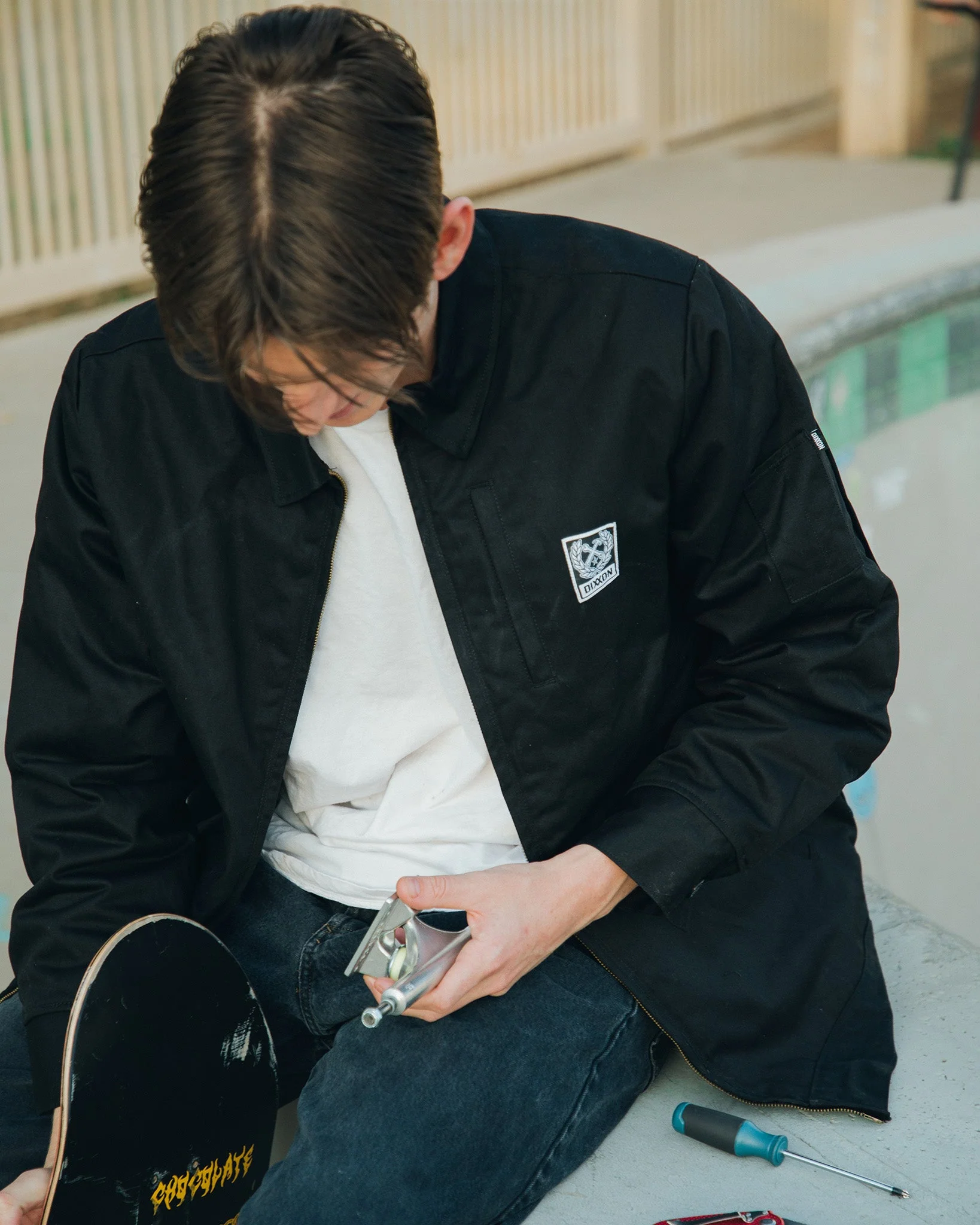 Kennedy Lined Jacket - Black - Image 8